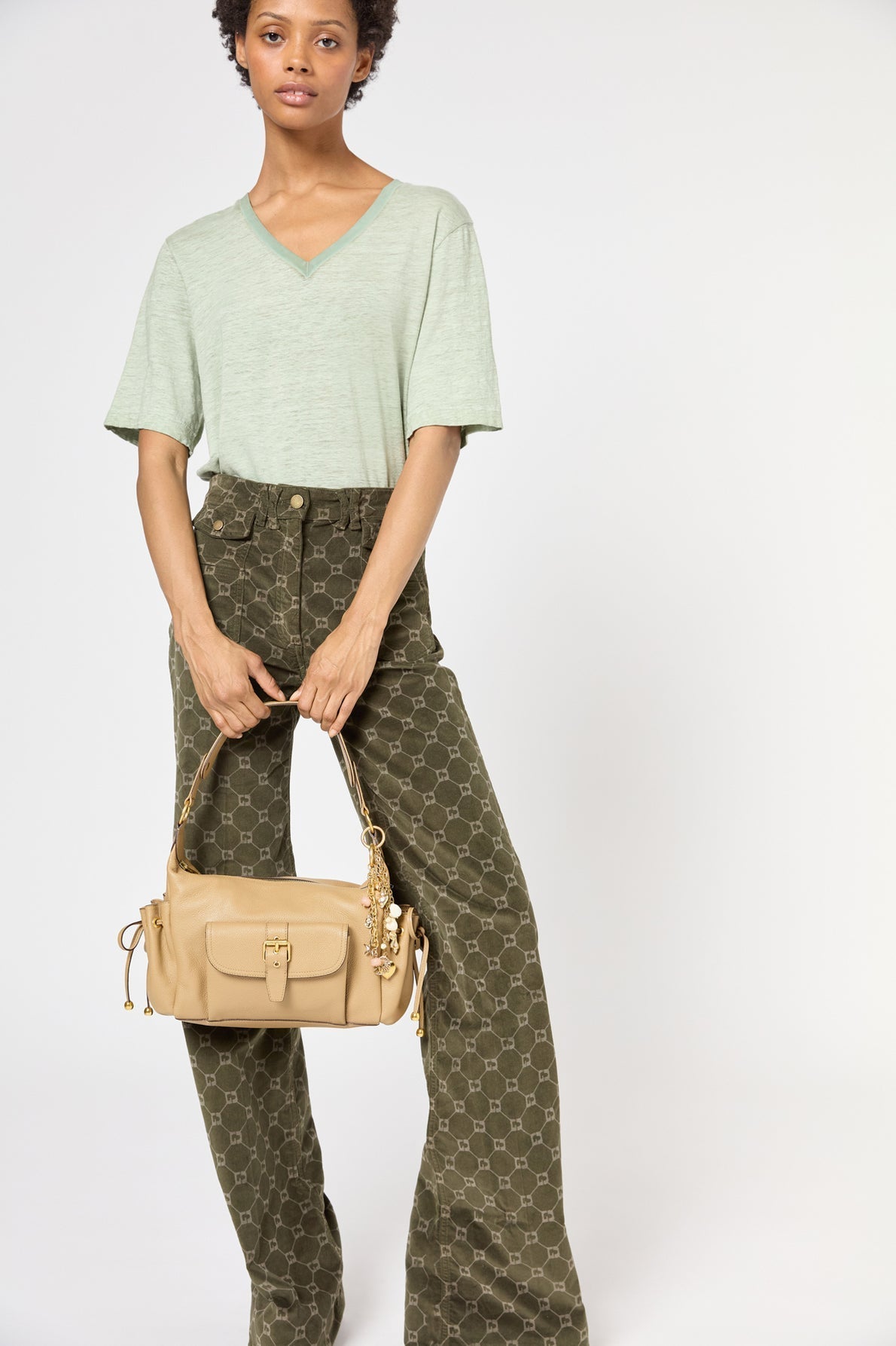 Small Leathergoods Charm Mer Dbo52z830 Gold