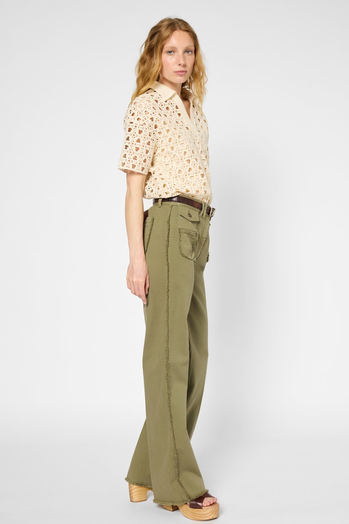 Jean Anna Dbp67b326 Khaki-Green