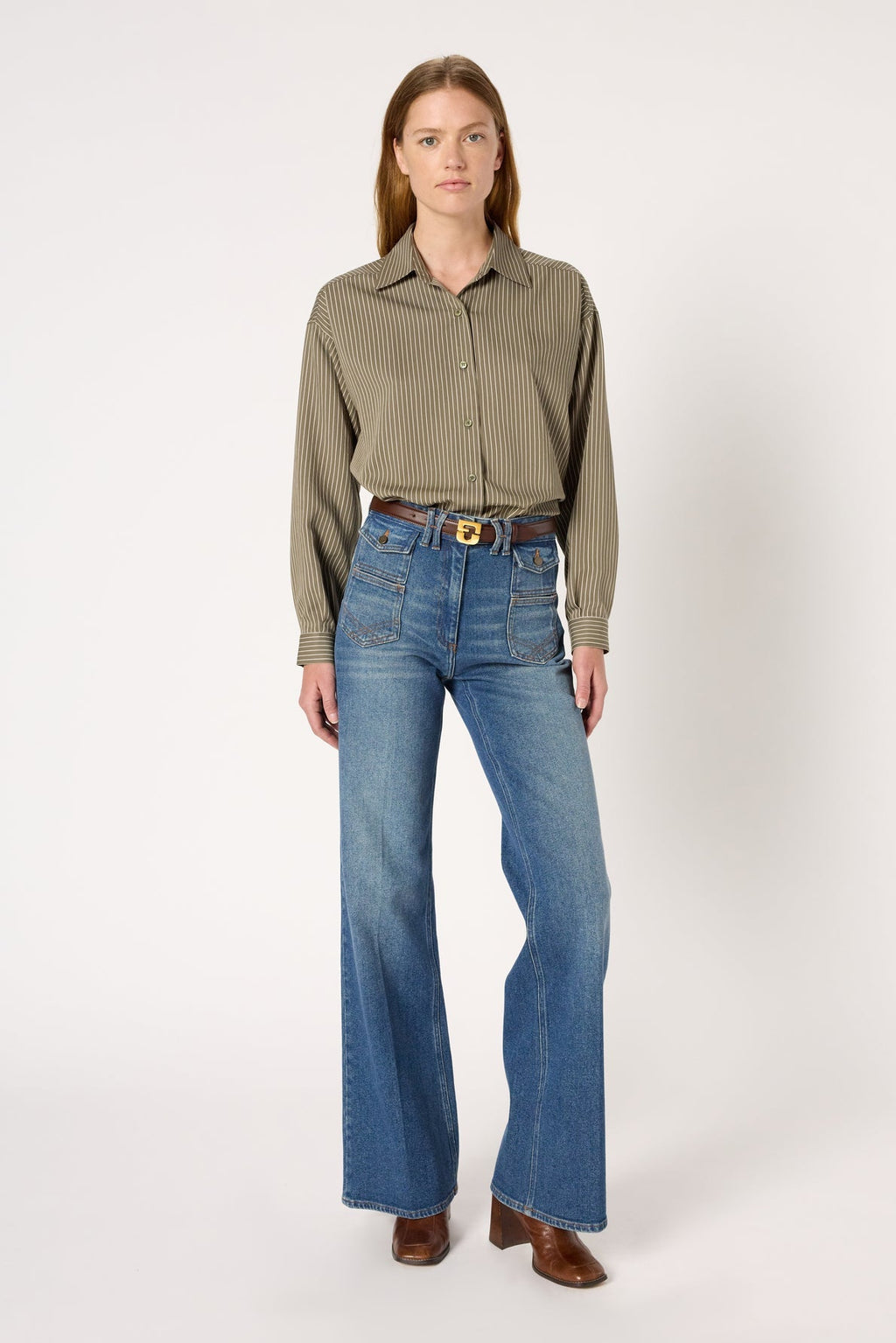 Blouse Azelie Dcc51c143 Khaki-Green