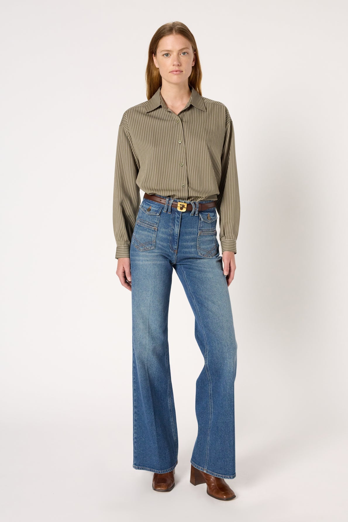 Blouse Azelie Dcc51c143 Khaki-Green