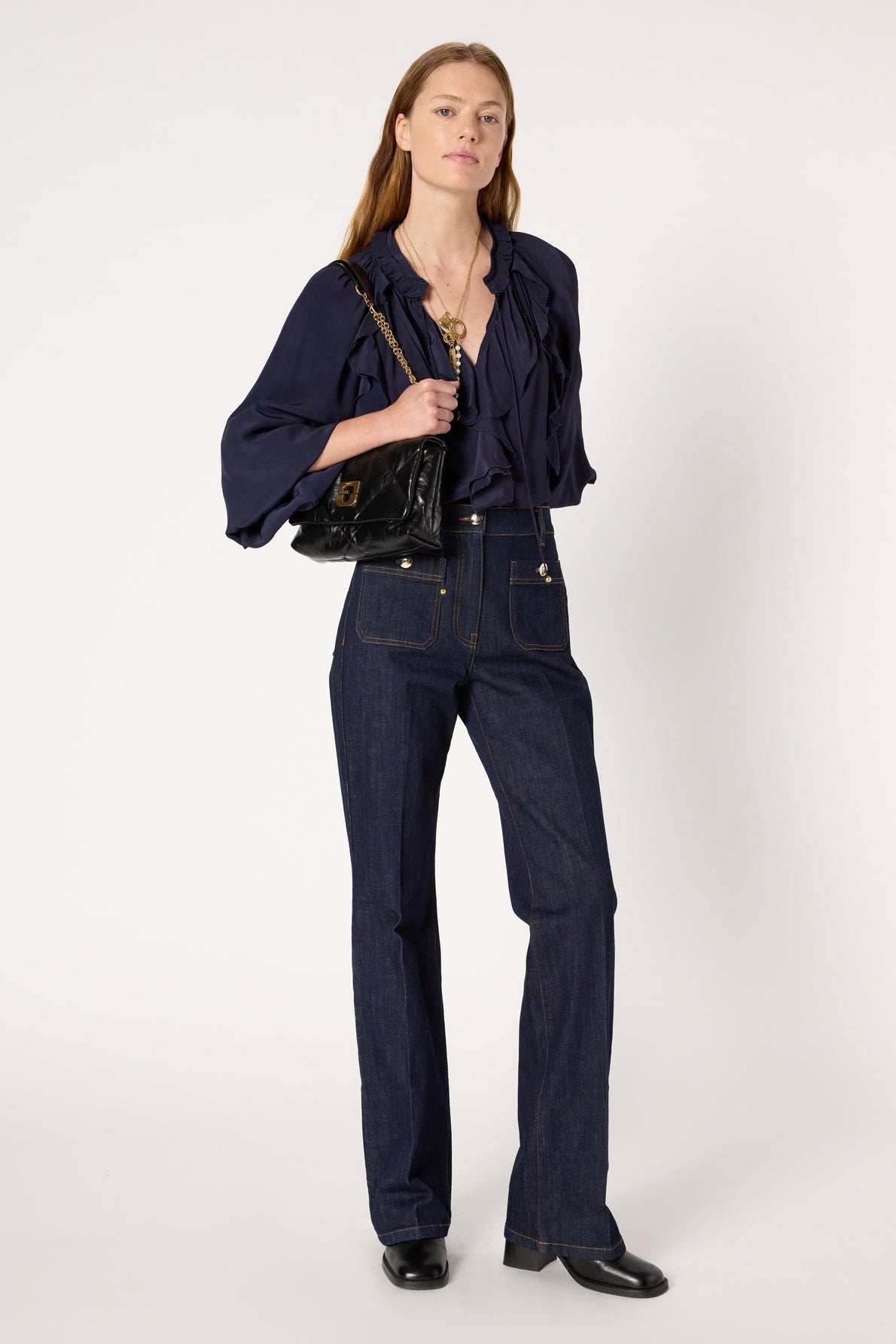 Blouse Agnella Dcc57c335 Navy