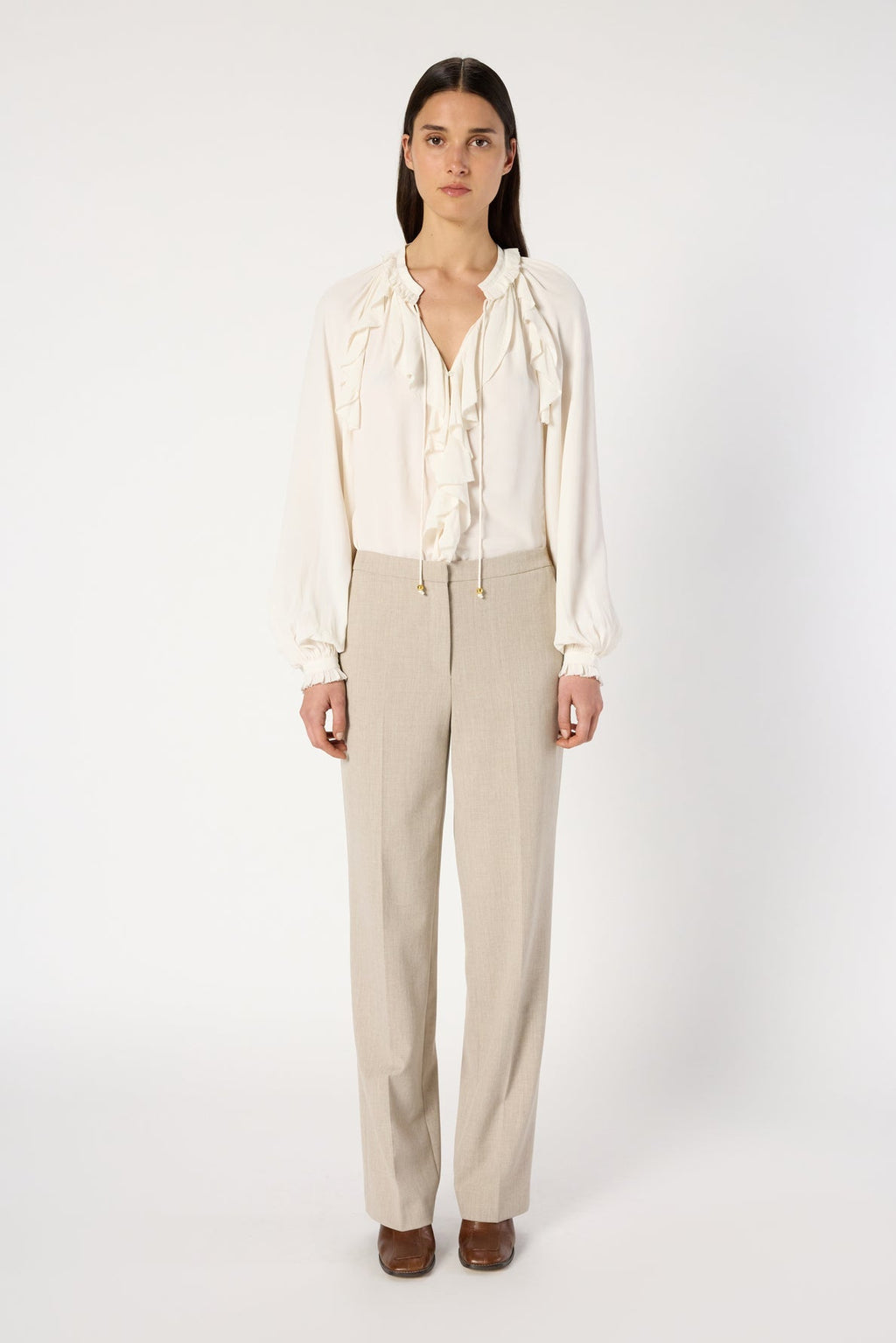 Trouser Cecile Dcp84c076 Sand