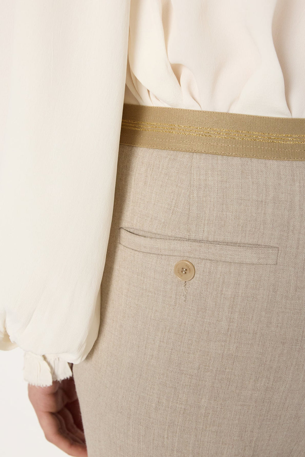 Trouser Cecile Dcp84c076 Sand