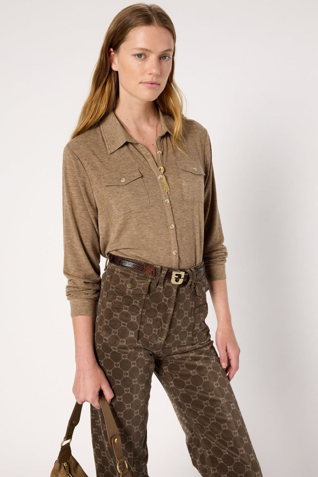 T-shirt Honorine Dct27c212 Camel