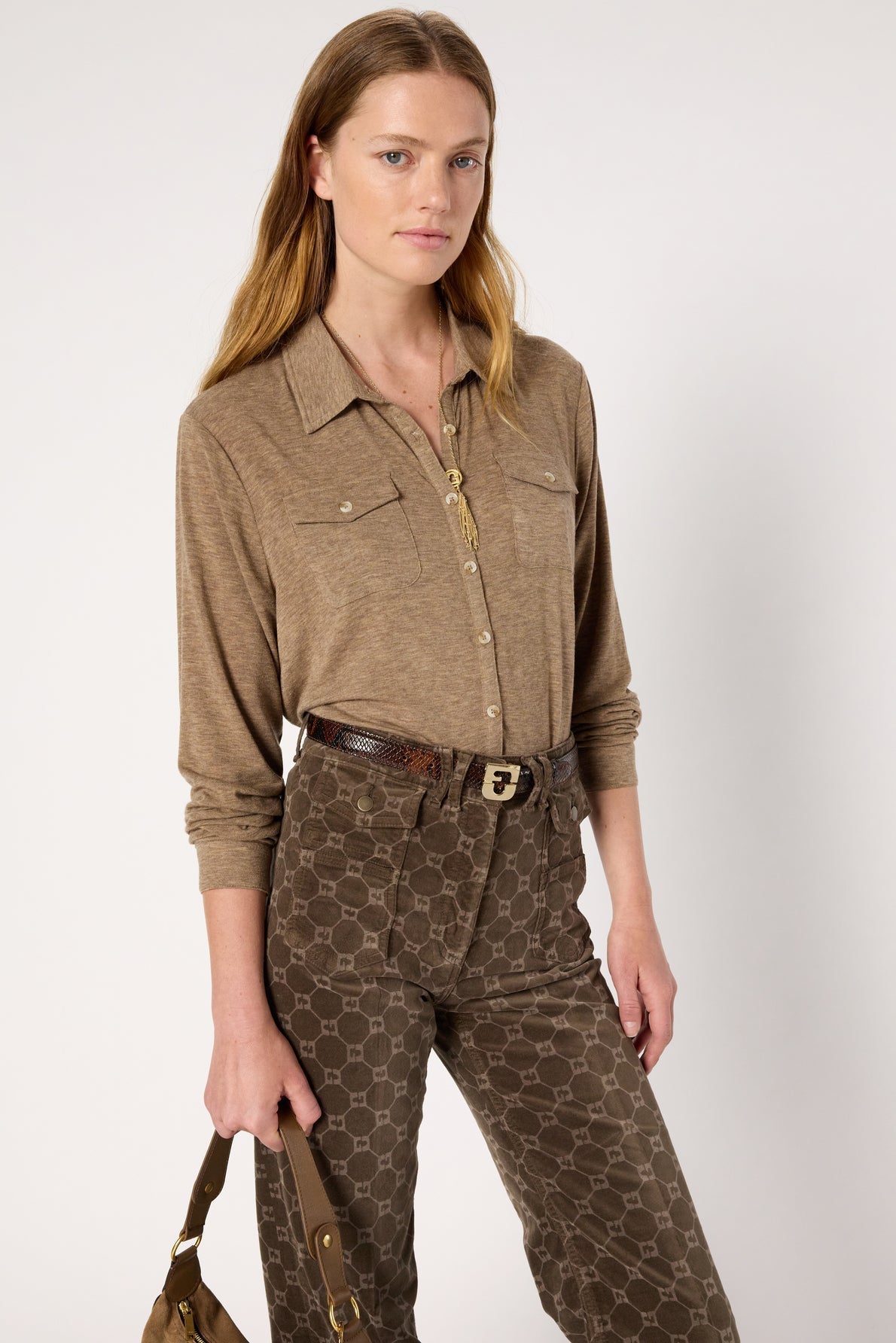 T-shirt Honorine Dct27c212 Camel