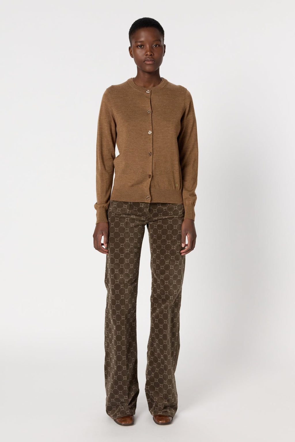 Pullover/vest Estelle Dcu01c222 Camel