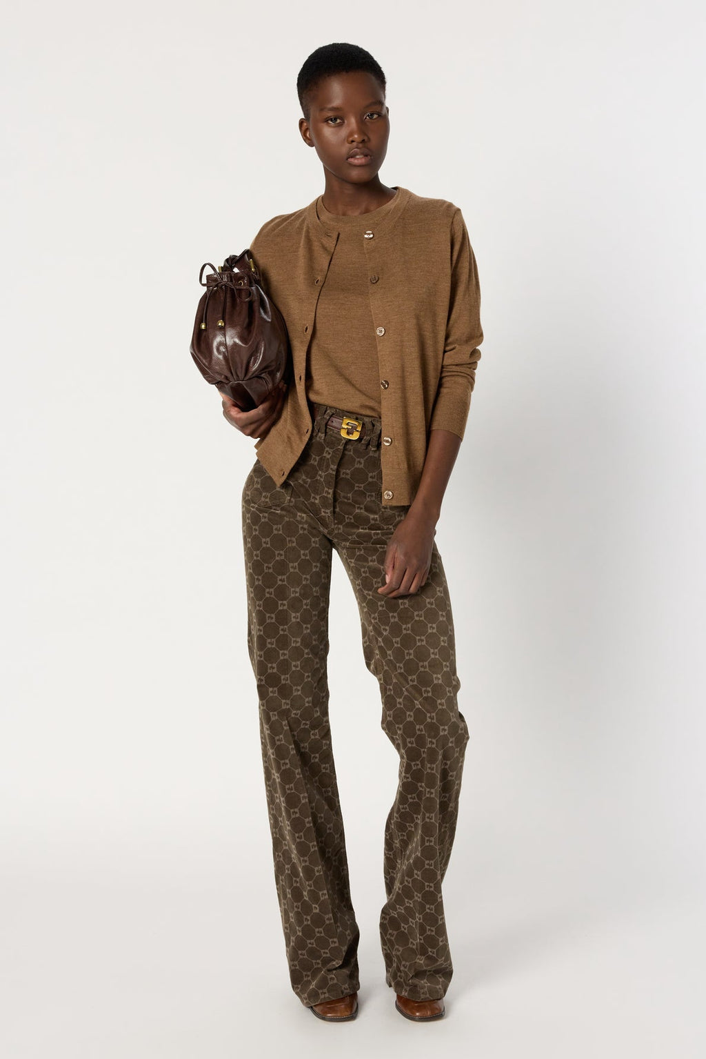 Pullover/vest Estelle Dcu01c222 Camel