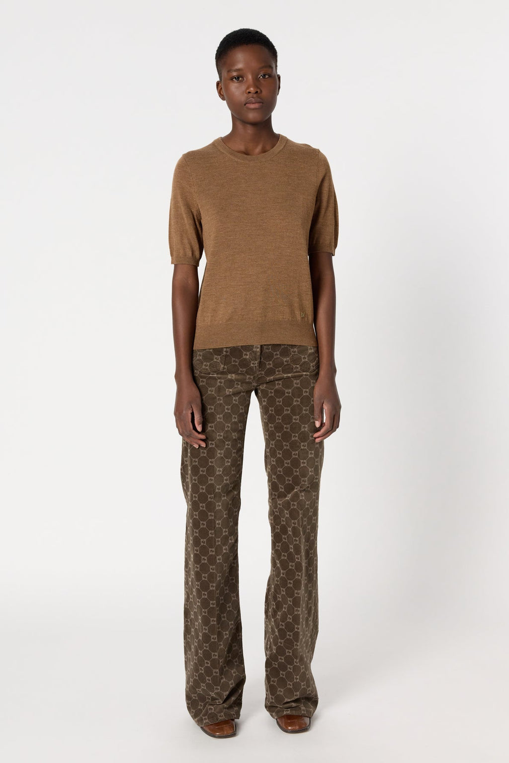 Pullover/vest Elsa Dcu02c222 Camel