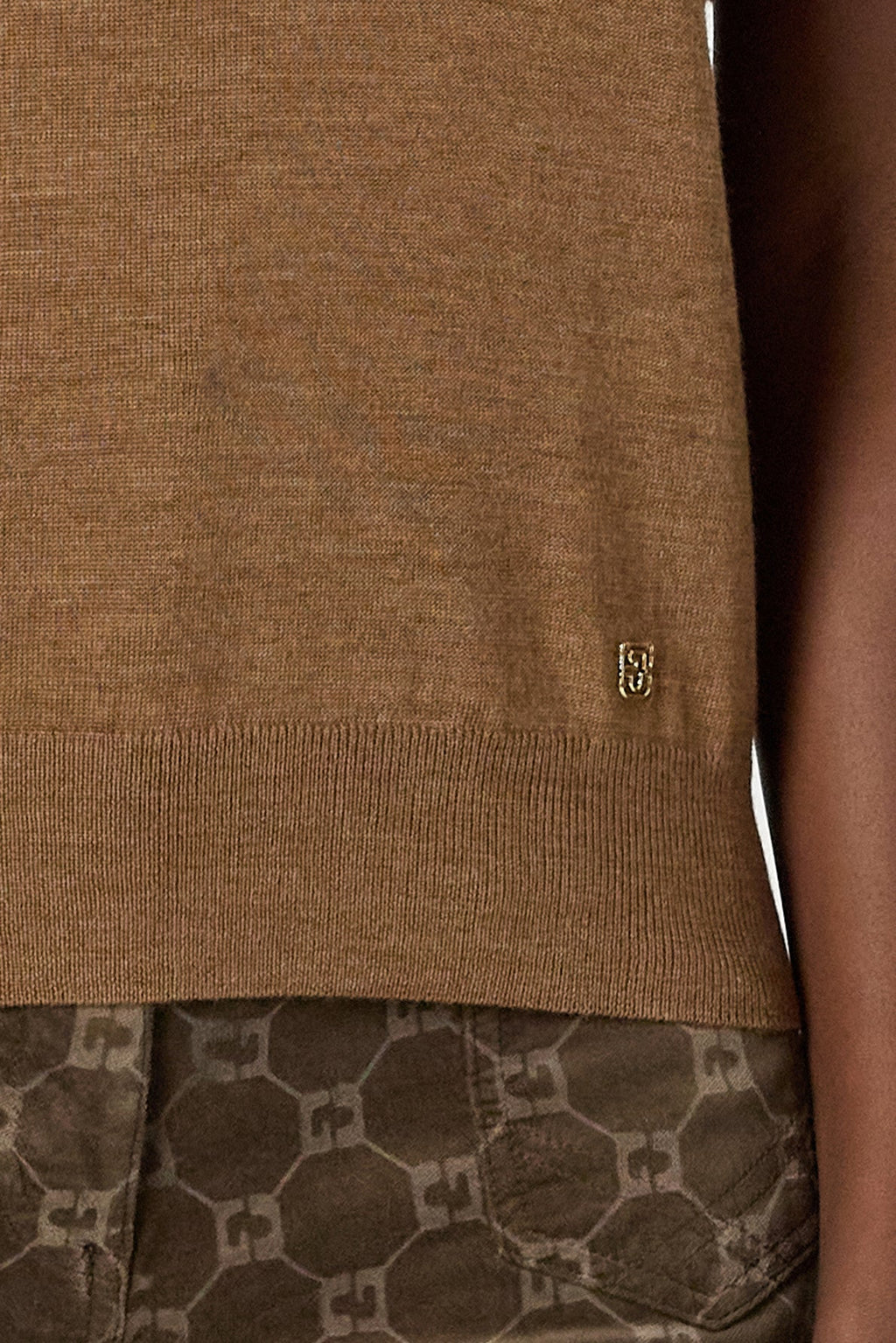 Pullover/vest Elsa Dcu02c222 Camel