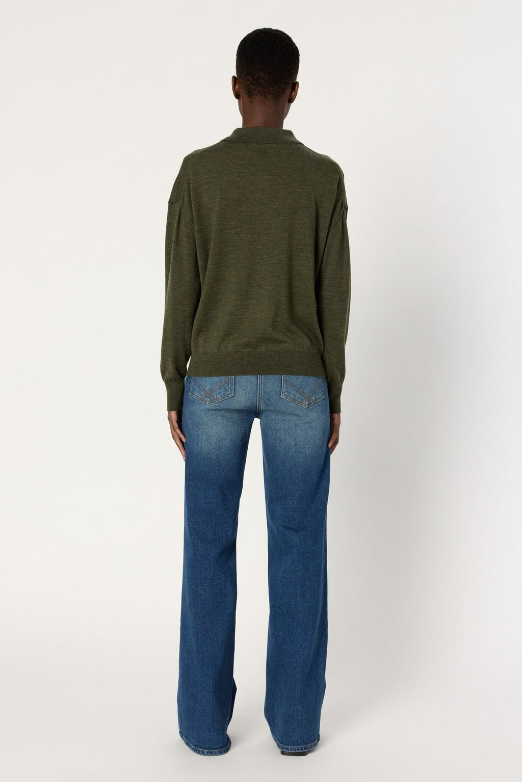 Pullover/vest Emeline Dcu04c222 Khaki-Green