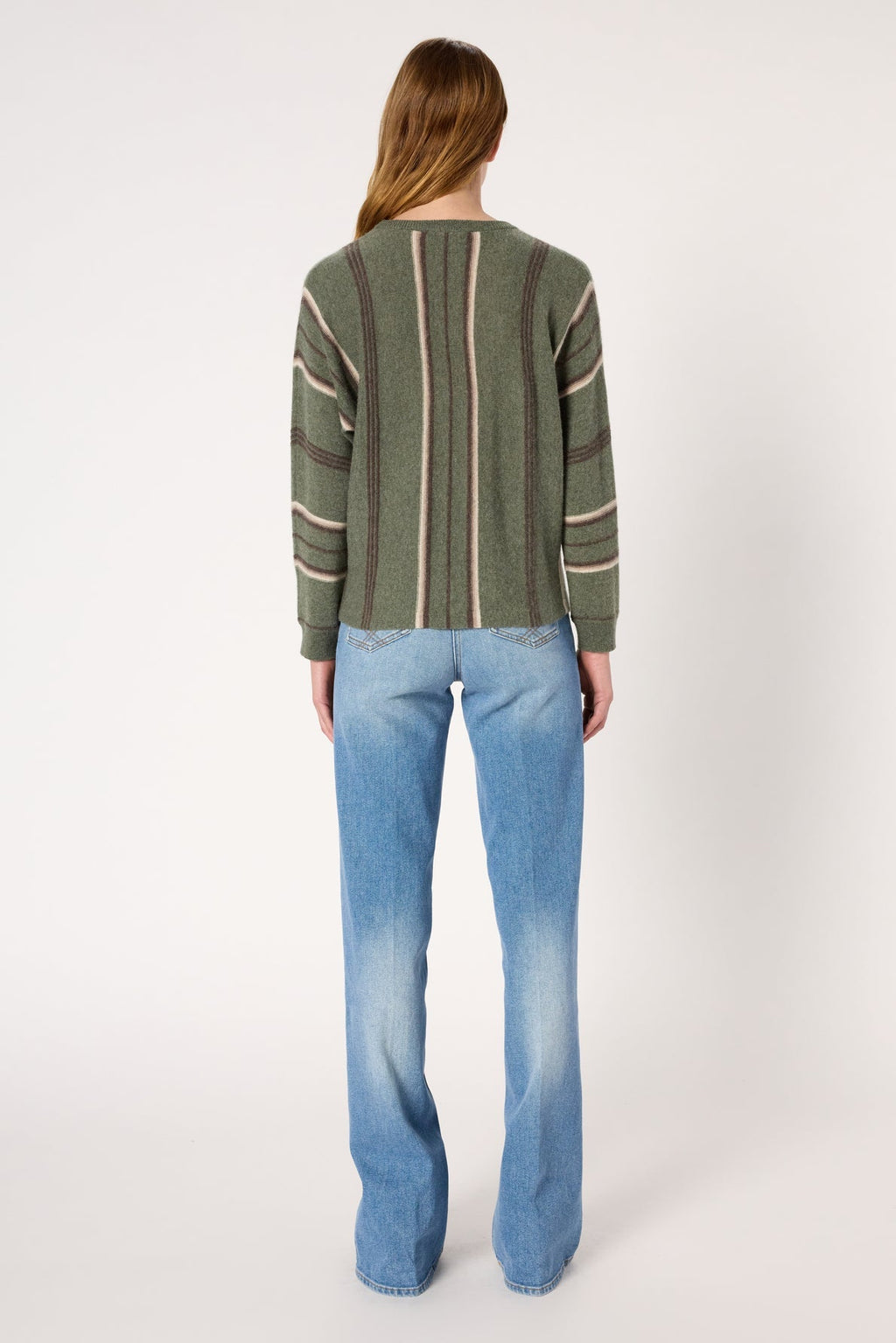 Pullover/vest Elise Dcu30c236 Khaki-Green