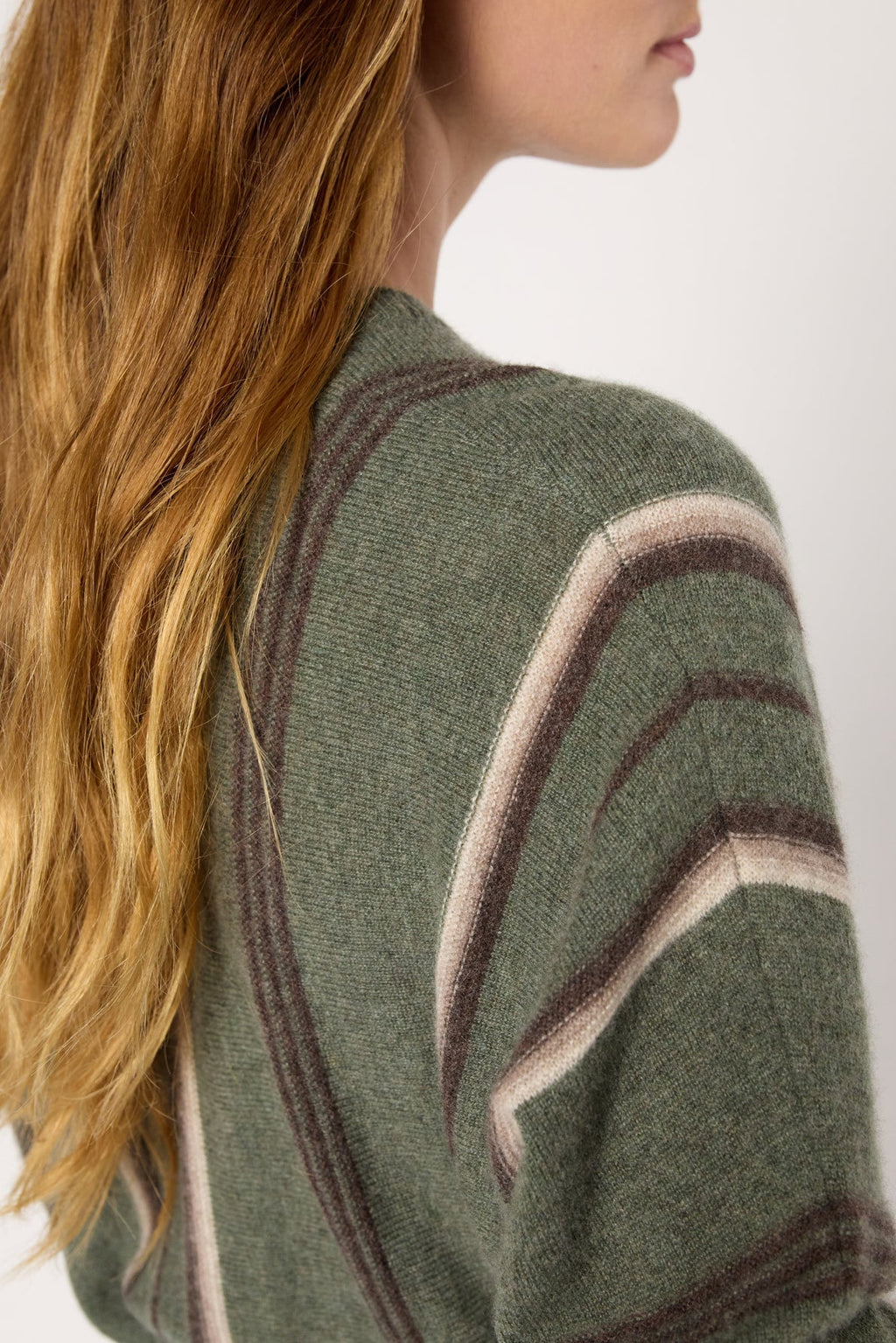 Pullover/vest Elise Dcu30c236 Khaki-Green