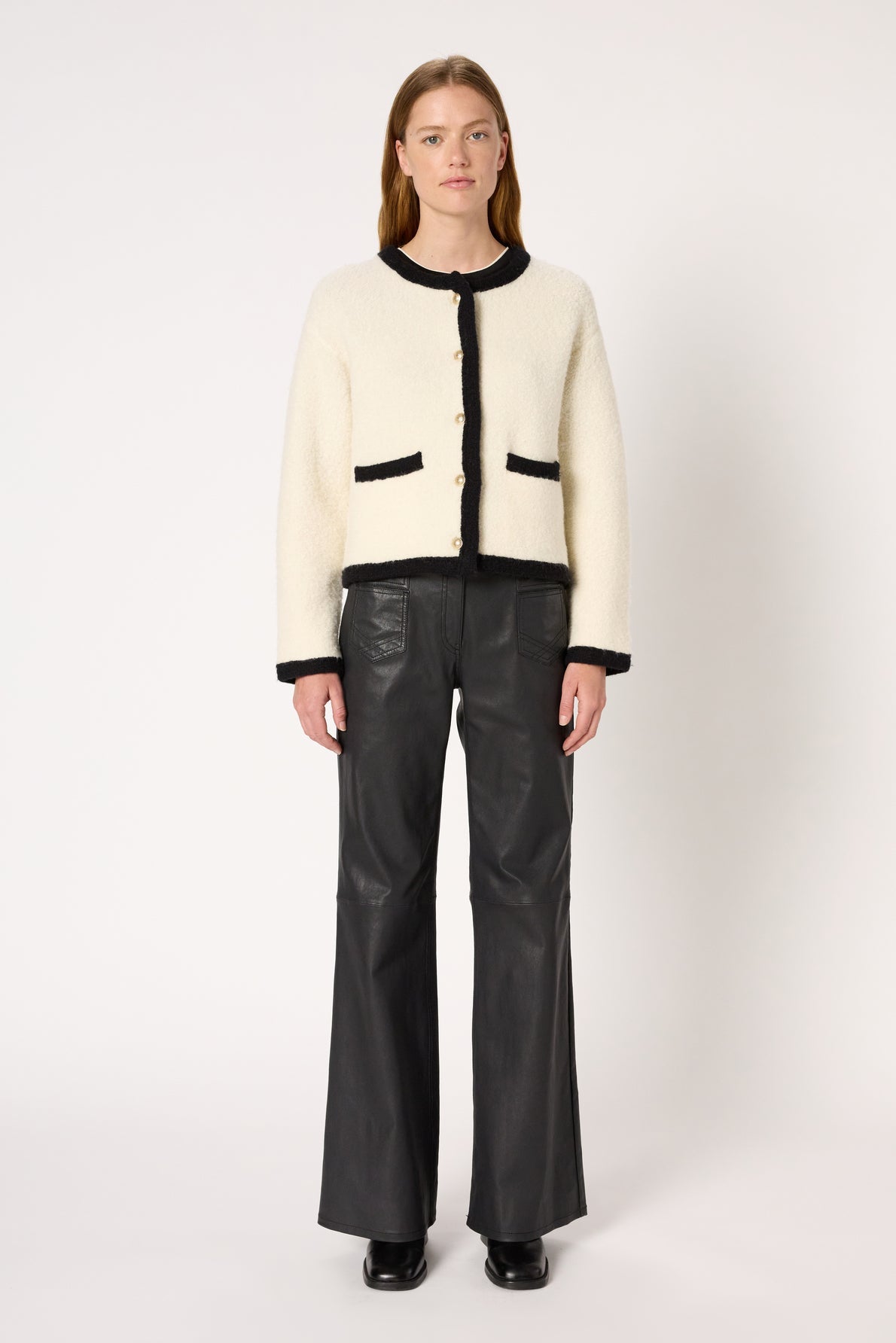 Pullover/vest Ewa Dcu37c247 Ecru