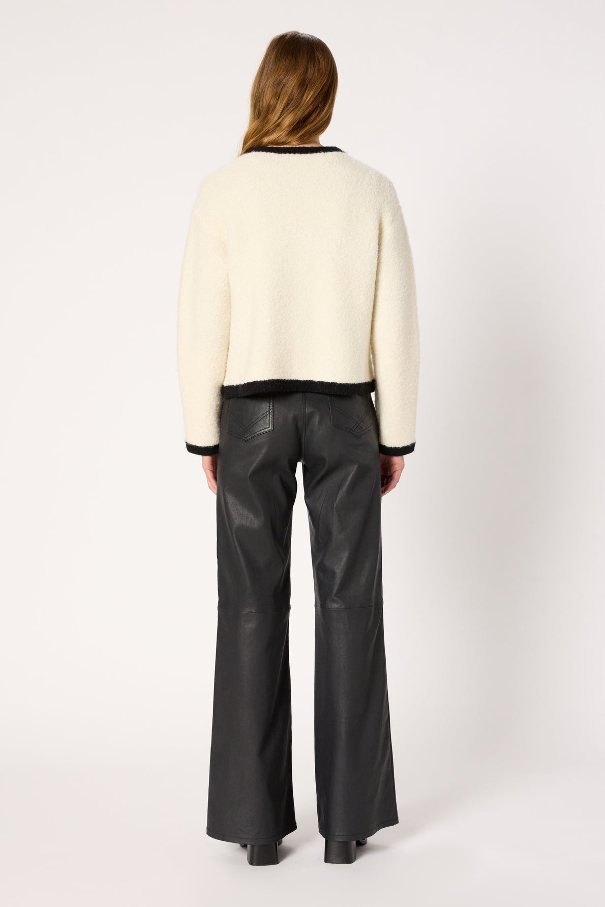 Pullover/vest Ewa Dcu37c247 Ecru