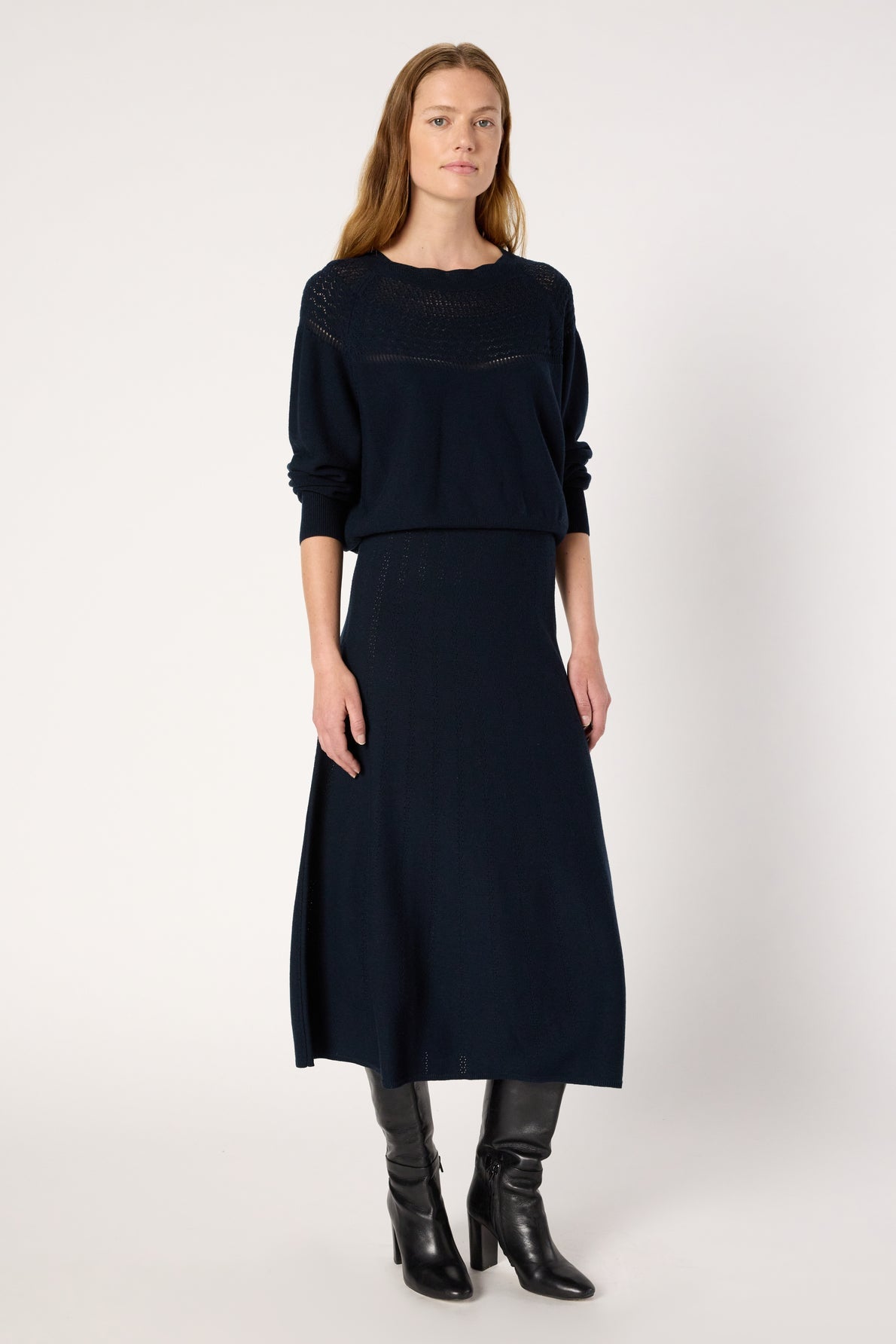 Pullover/vest Eleo Dcu41c219 Navy