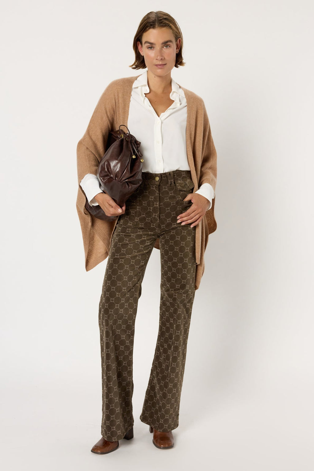 Pullover/vest Emeline Dcu61c235 Camel