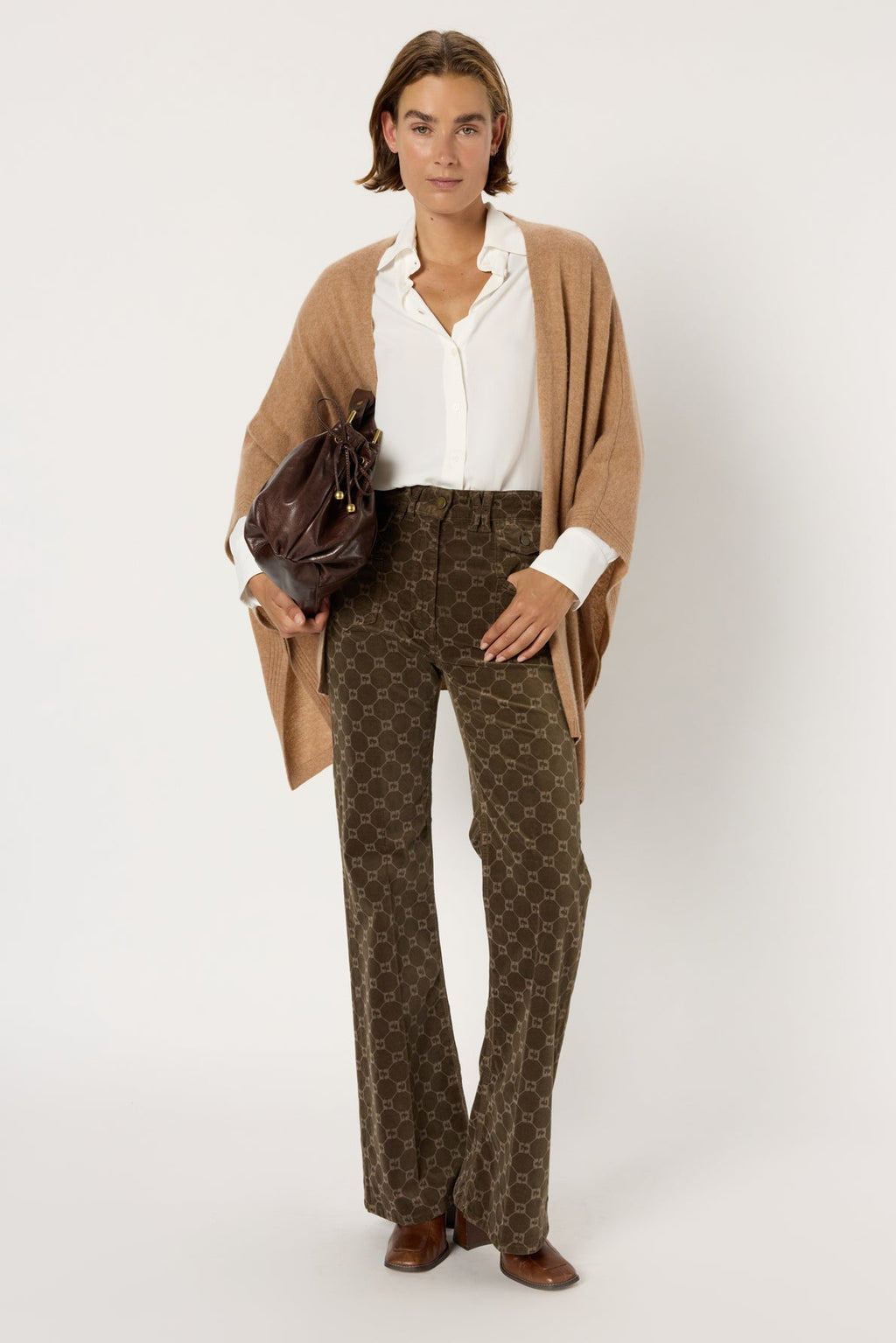 Pullover/vest Emeline Dcu61c235 Camel