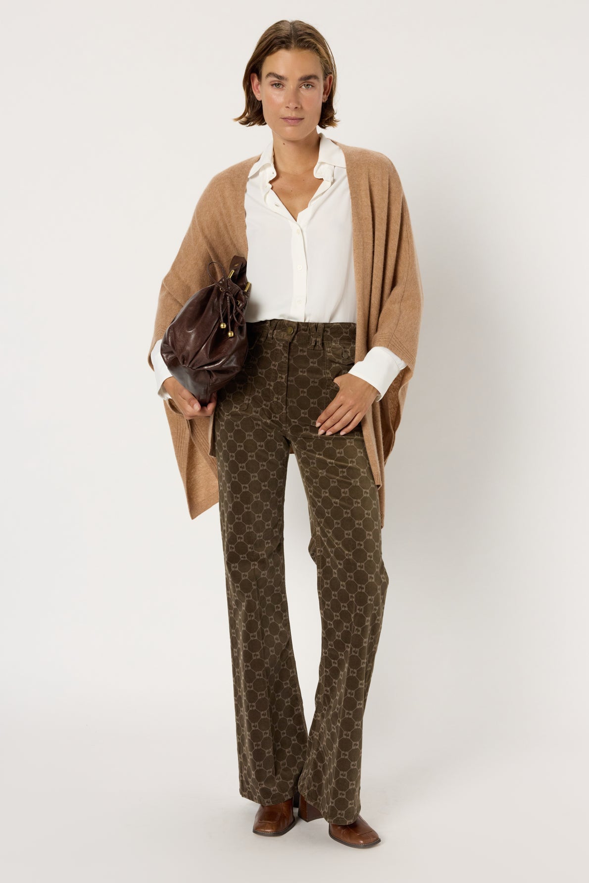 Pullover/vest Emeline Dcu61c235 Camel