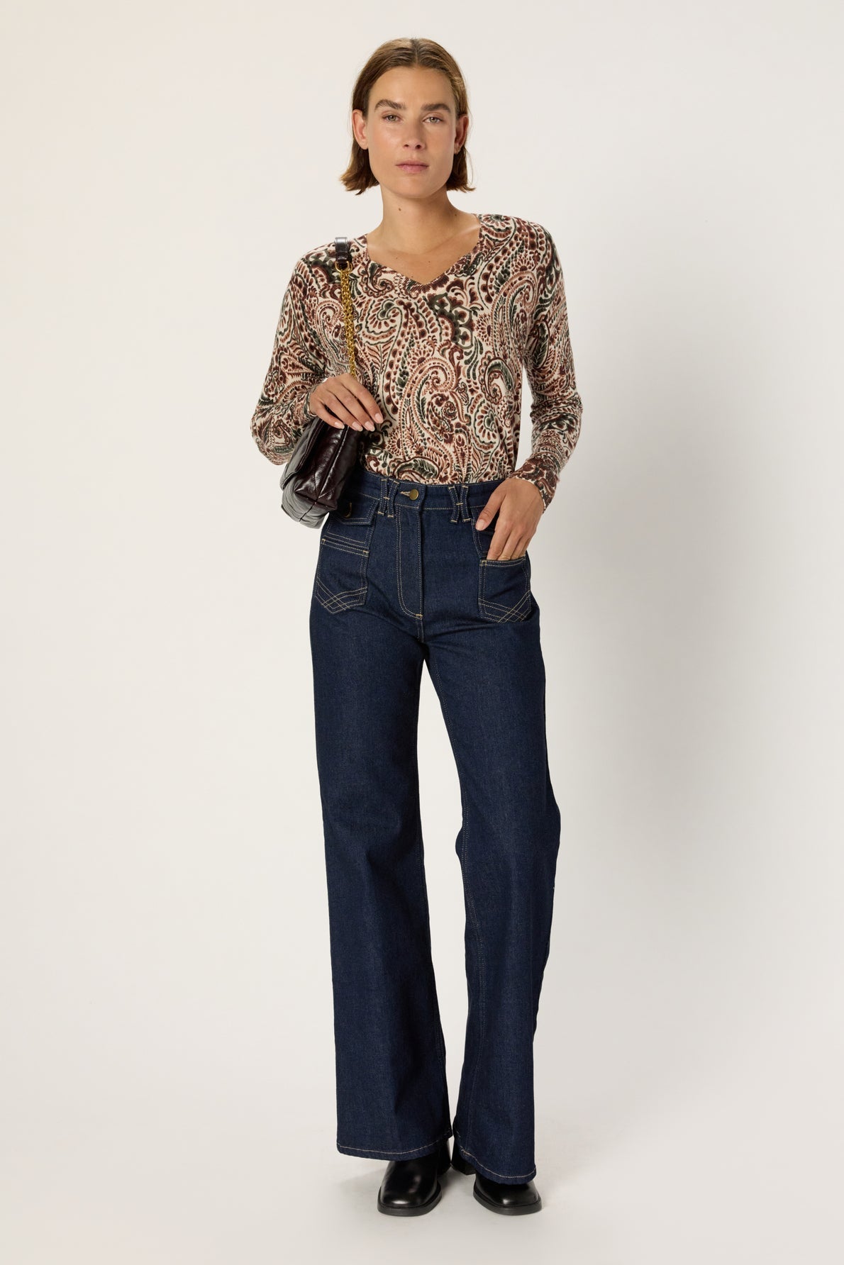 Pullover/vest Emme Dcu83c221 Natural