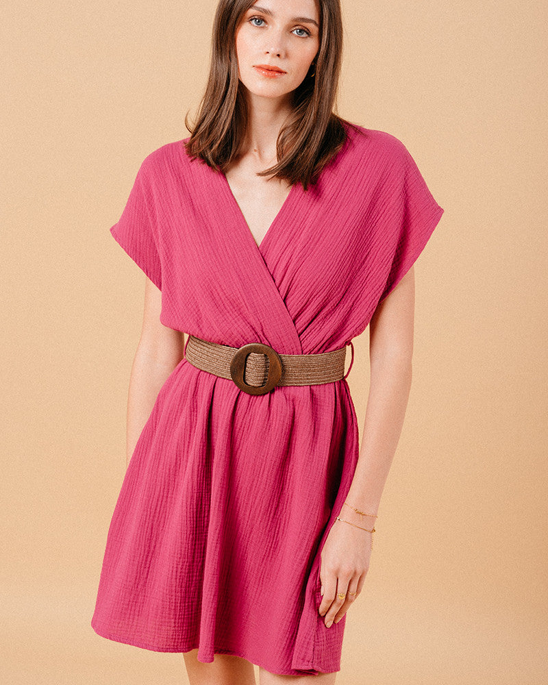 Dress Myrtille Pivoine