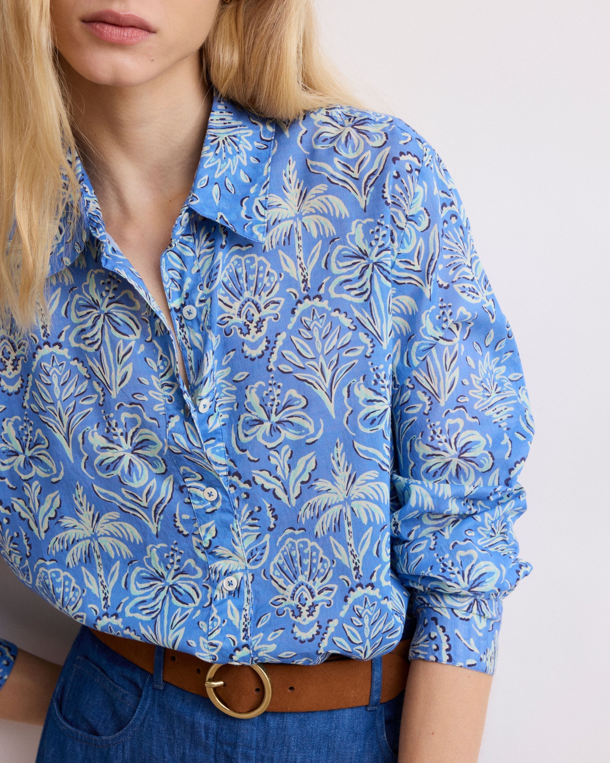 Shirt Bdcw552 Caro Bdcw552 01-Blue