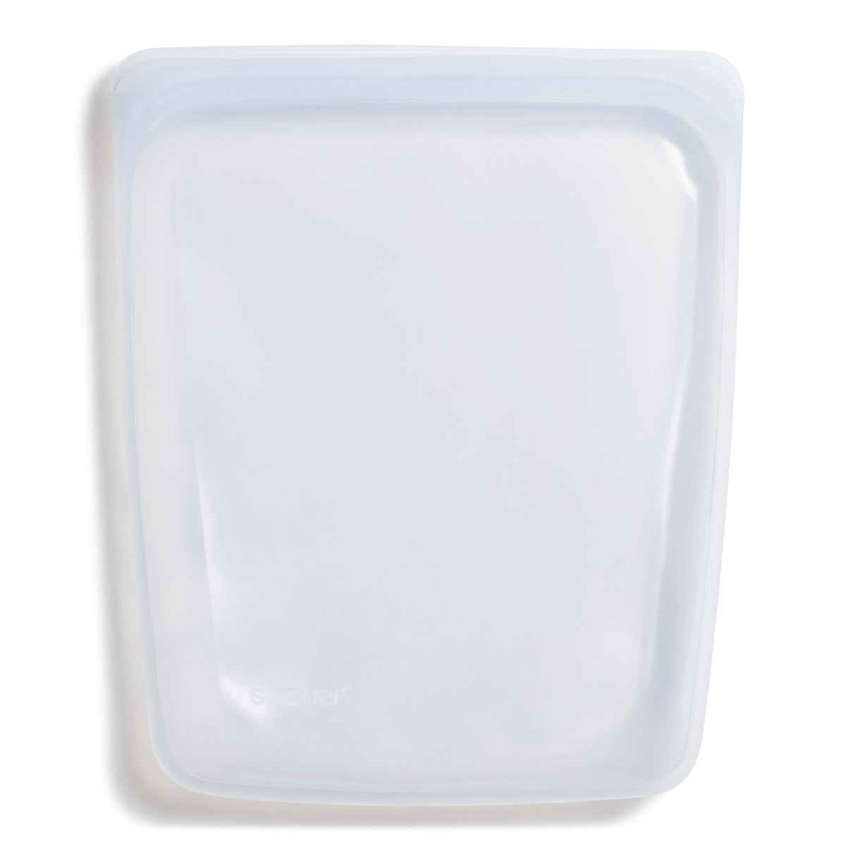 Reusable Silicone Half Gallon Bag (Clear)