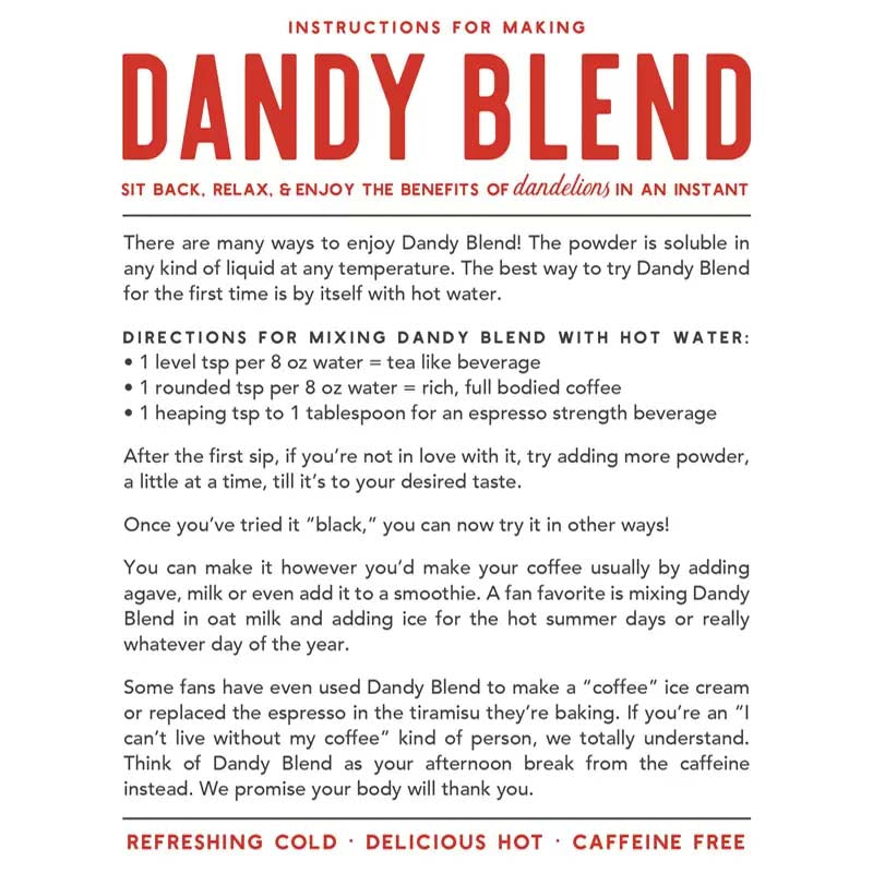 Dandy Blend Coffee Alternative 200g