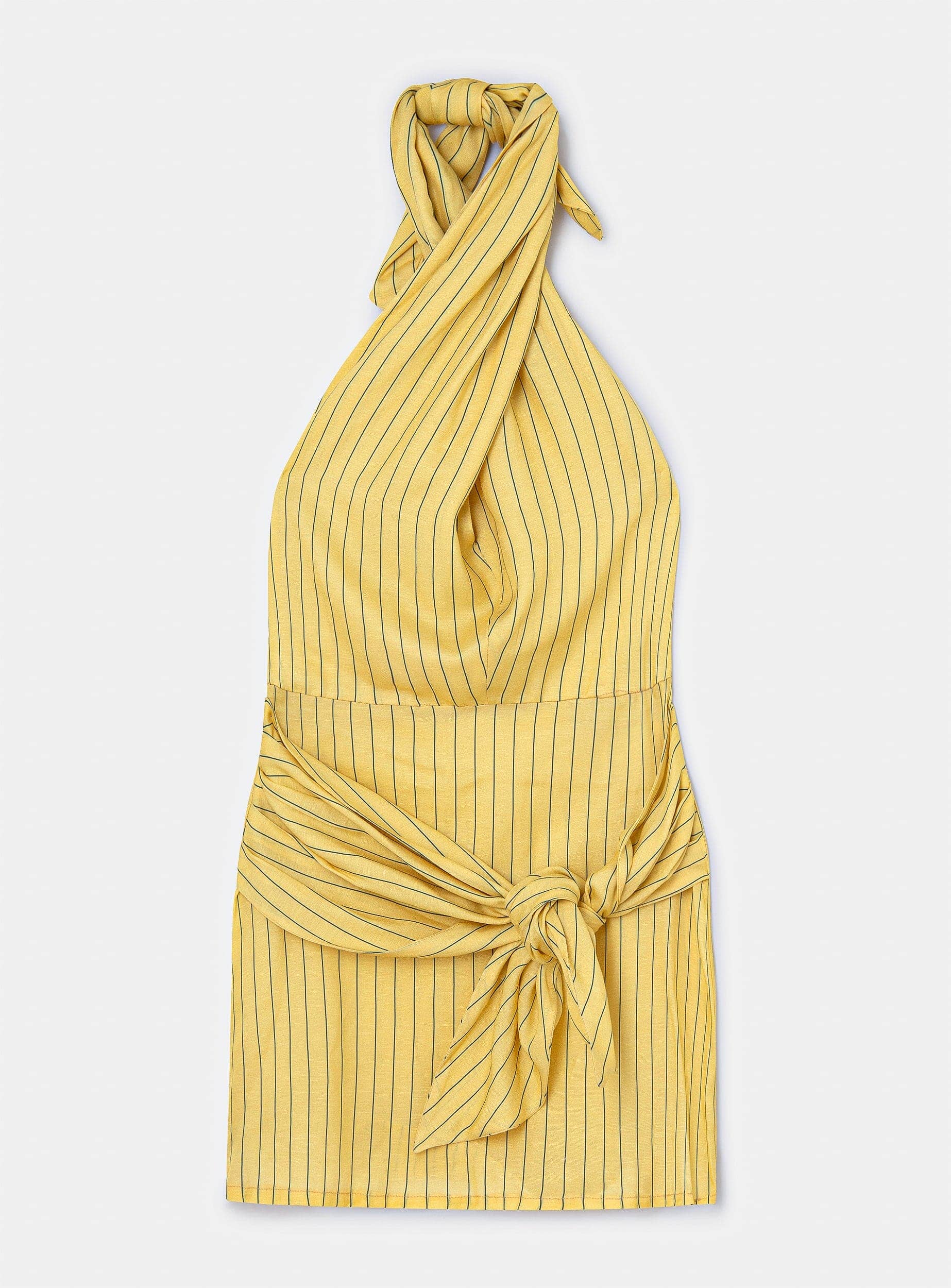 AMAZONA YELLOW SHORT DRESS