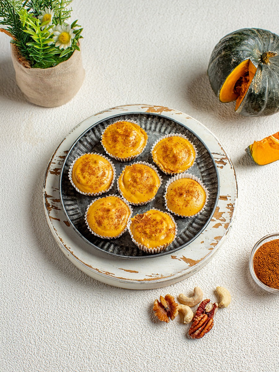 Mini No-Bake Pumpkin Pie (Set of 24) (V/GF/K)