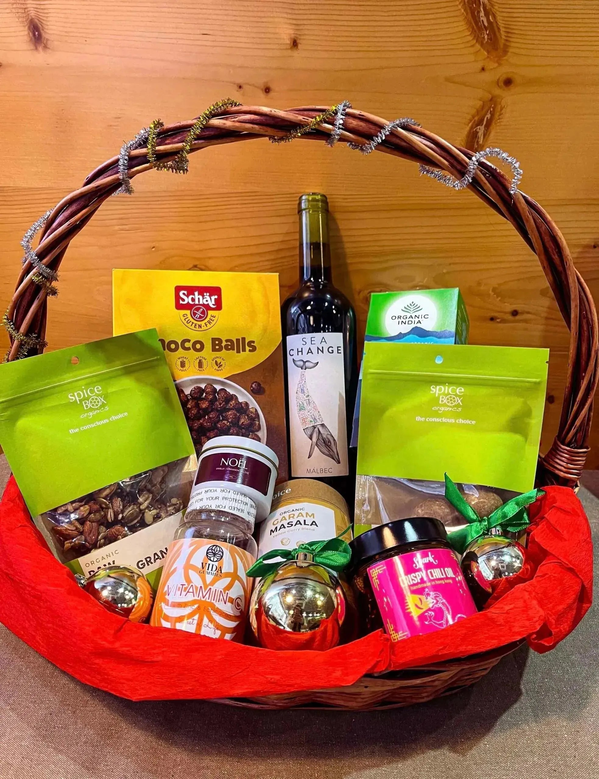 Santa's Fave Hamper Basket