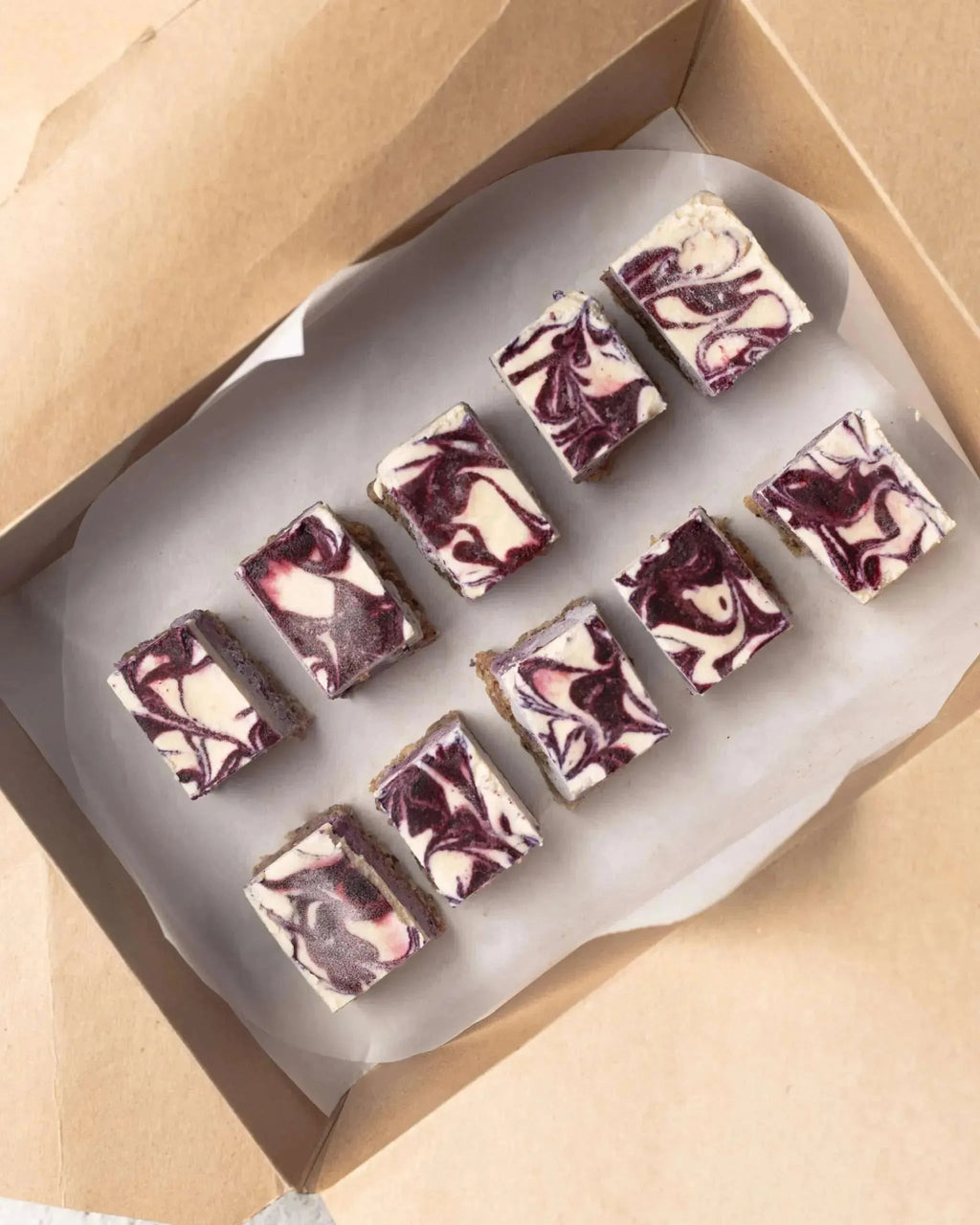 Raw Blueberry Cheesecake Bites (Set of 12) (GF/V)