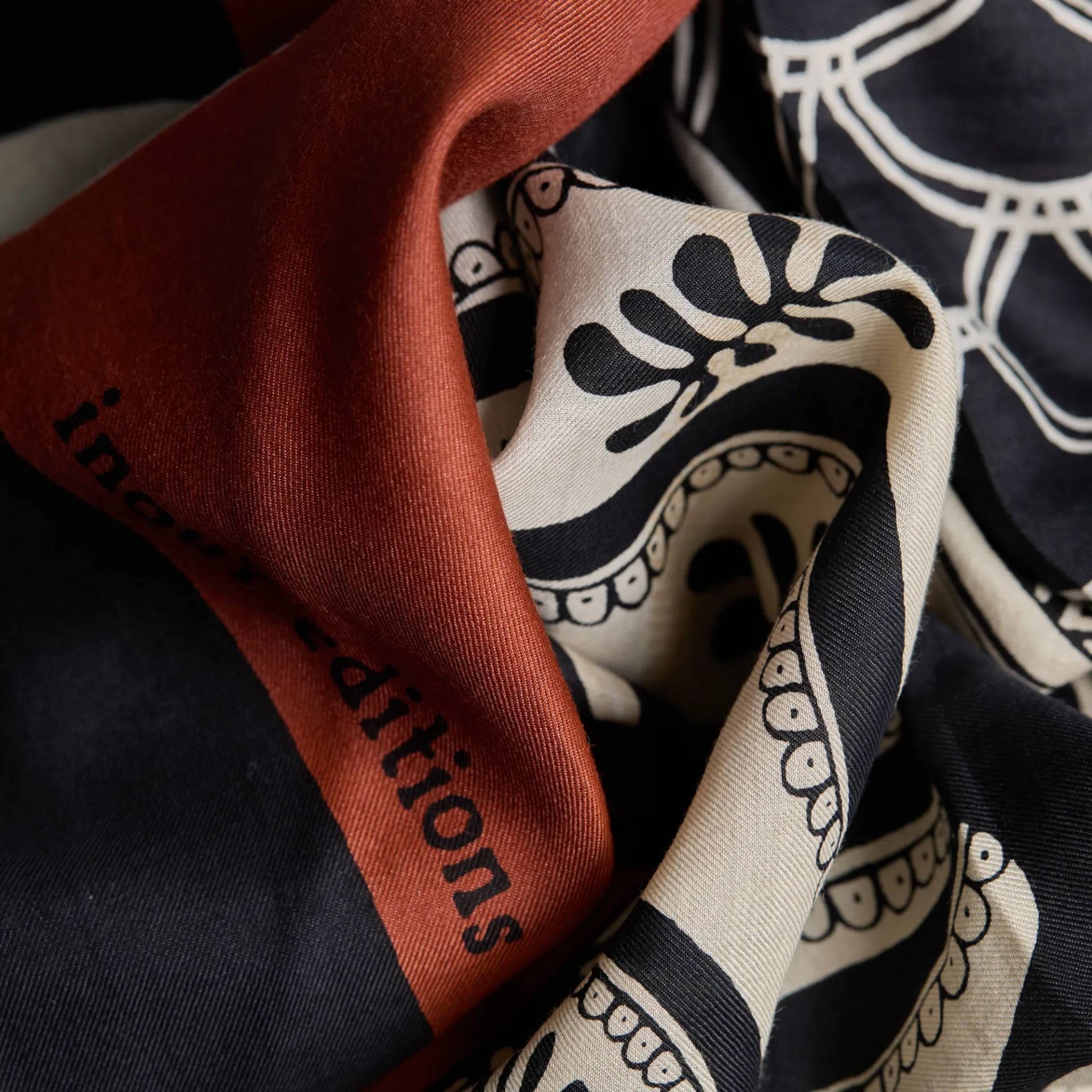 Scarf Et19my47 Terracotta