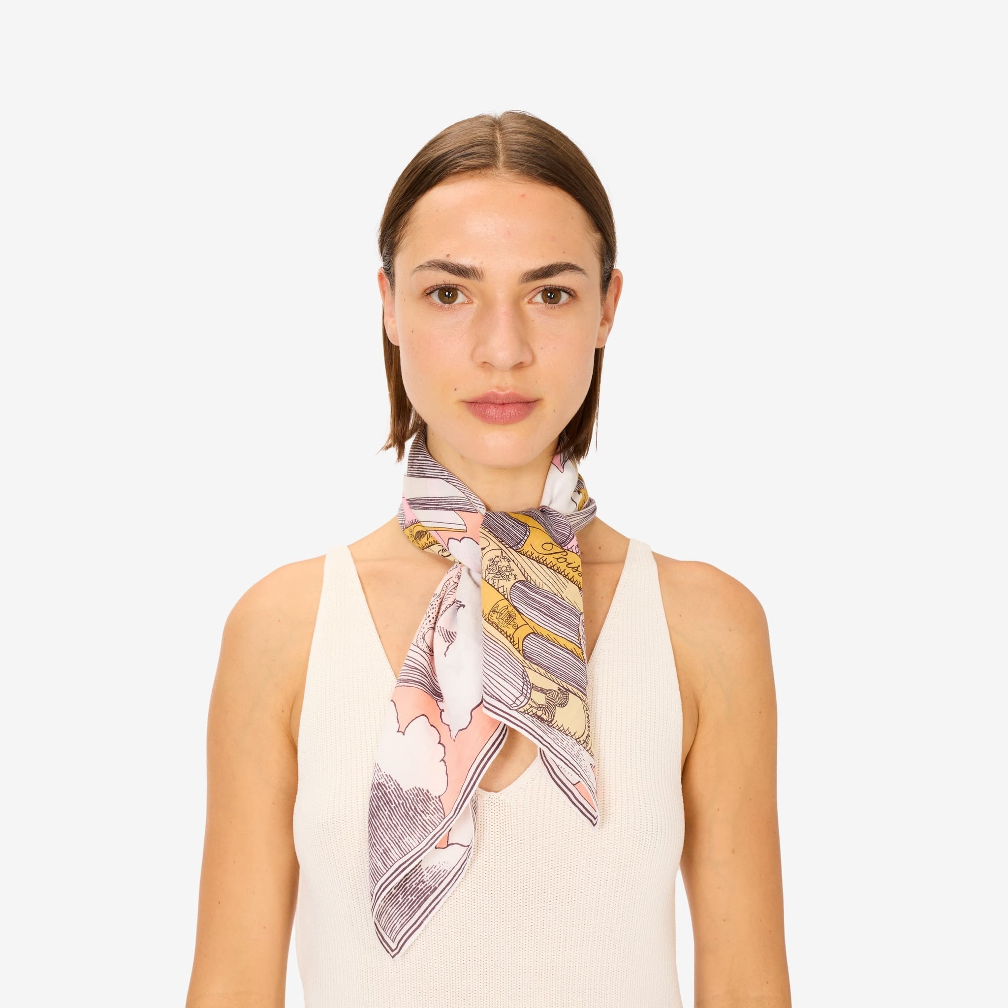 Scarf Ca21edi32 Nude