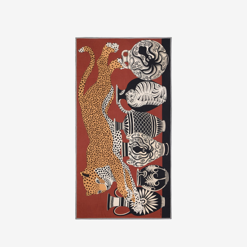 Scarf Et19my47 Terracotta