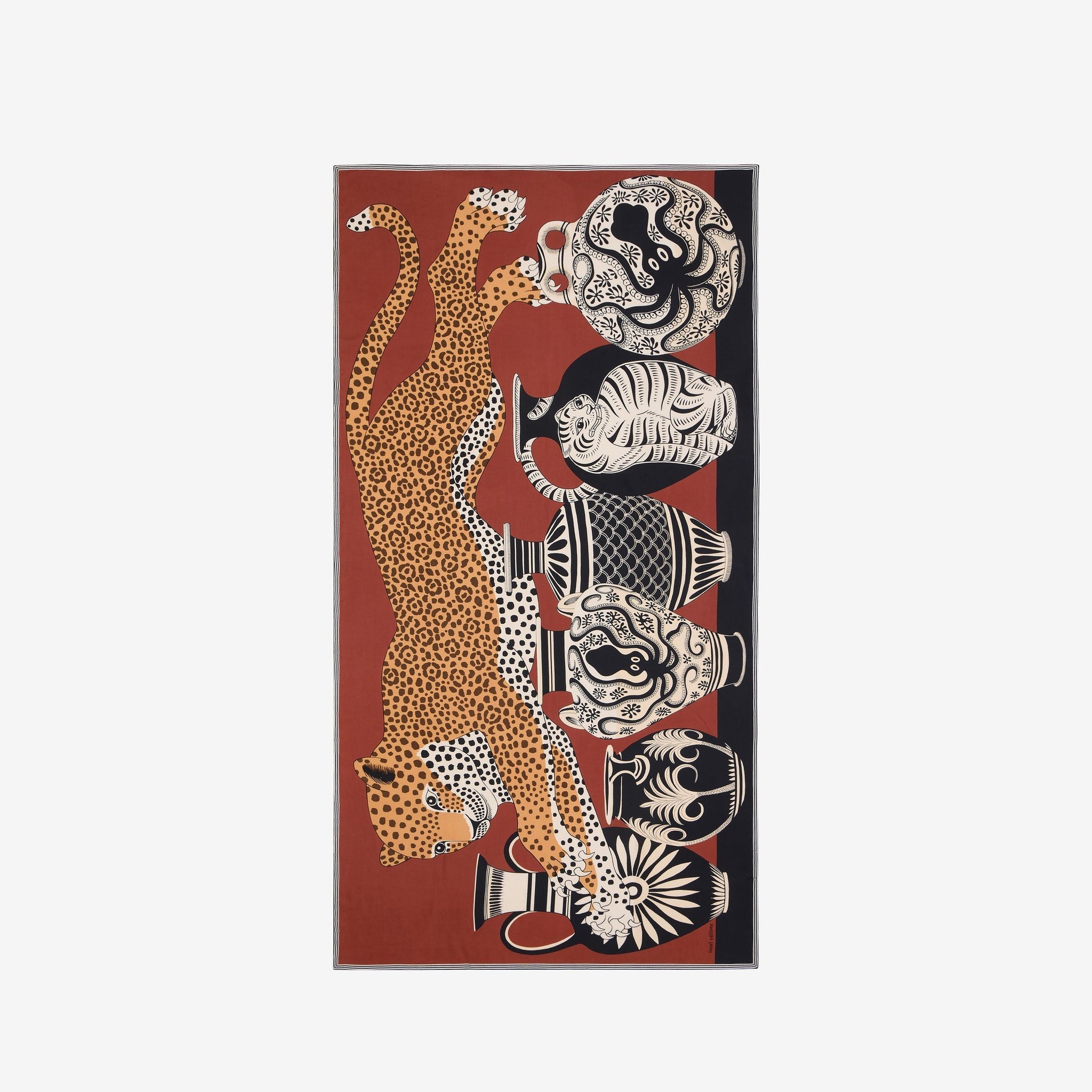 Scarf Et19my47 Terracotta