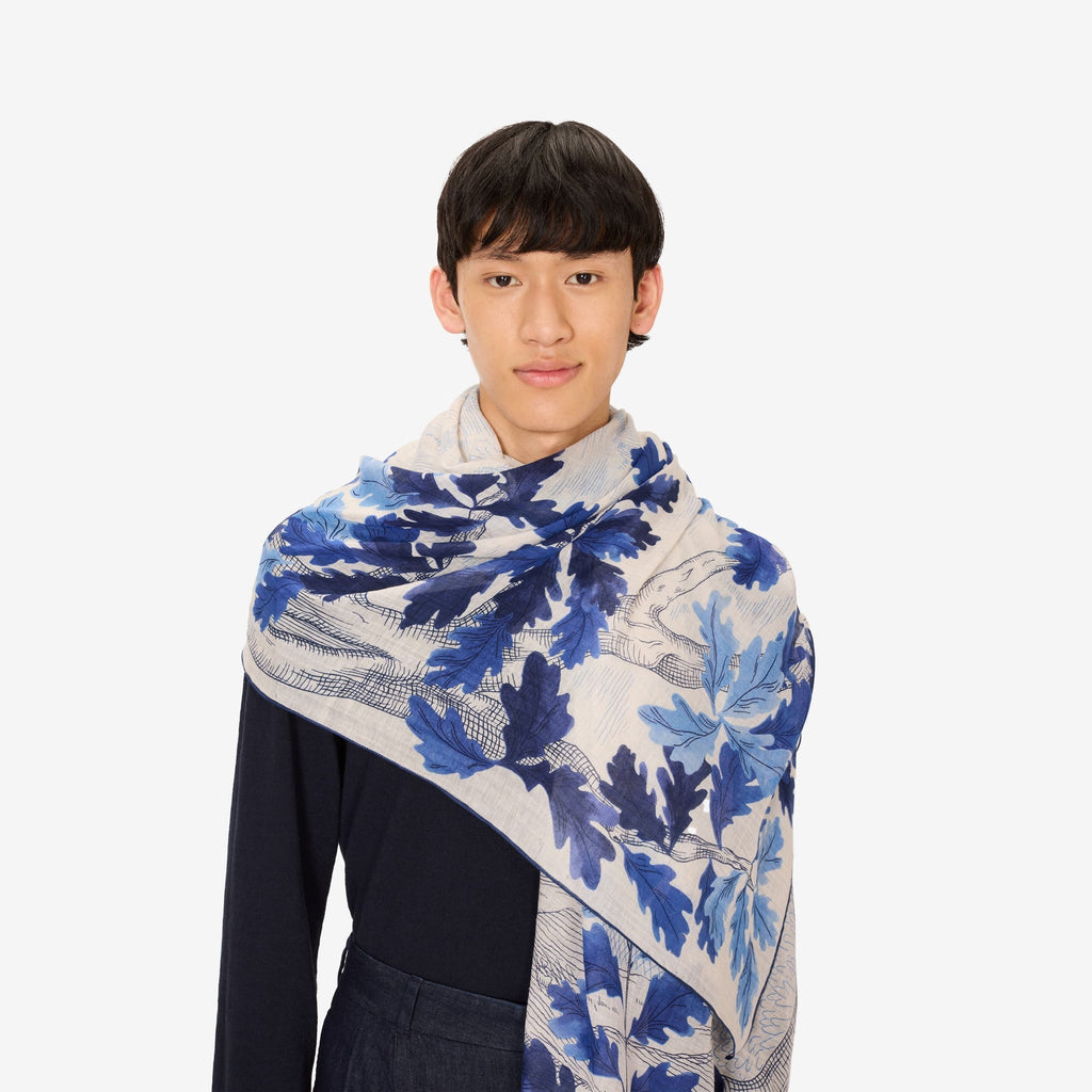 Scarf Et211am04 Blue