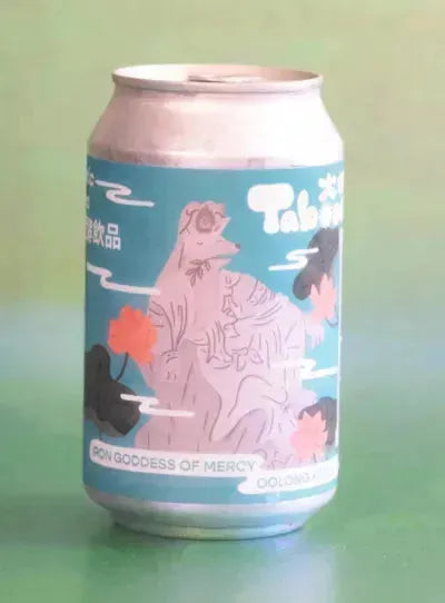 TabooCha Iron Goddess Can Kombucha 330ml