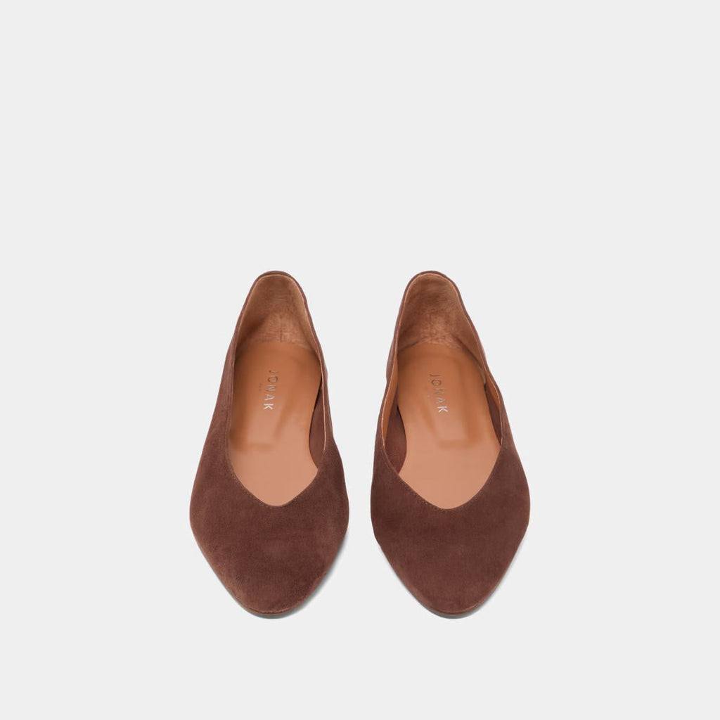 264- Dassus Velours Marron-Fonce