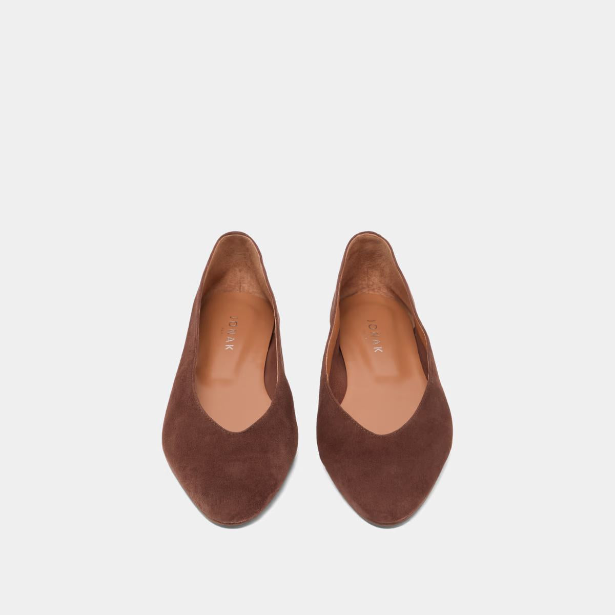 264- Dassus Velours Marron-Fonce