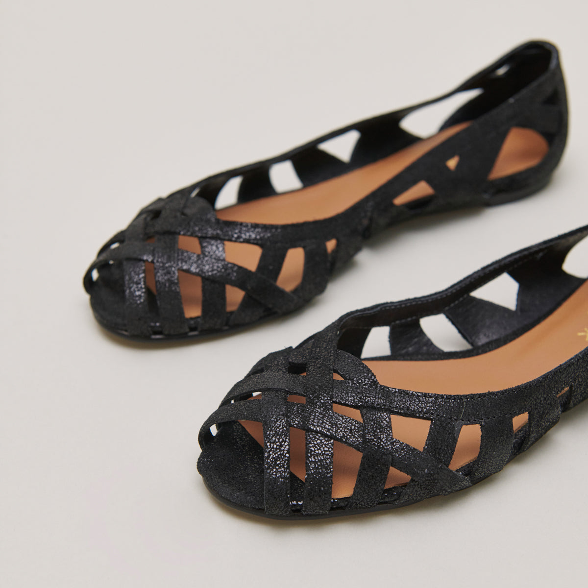 264- Deray Croute Laminee Noir