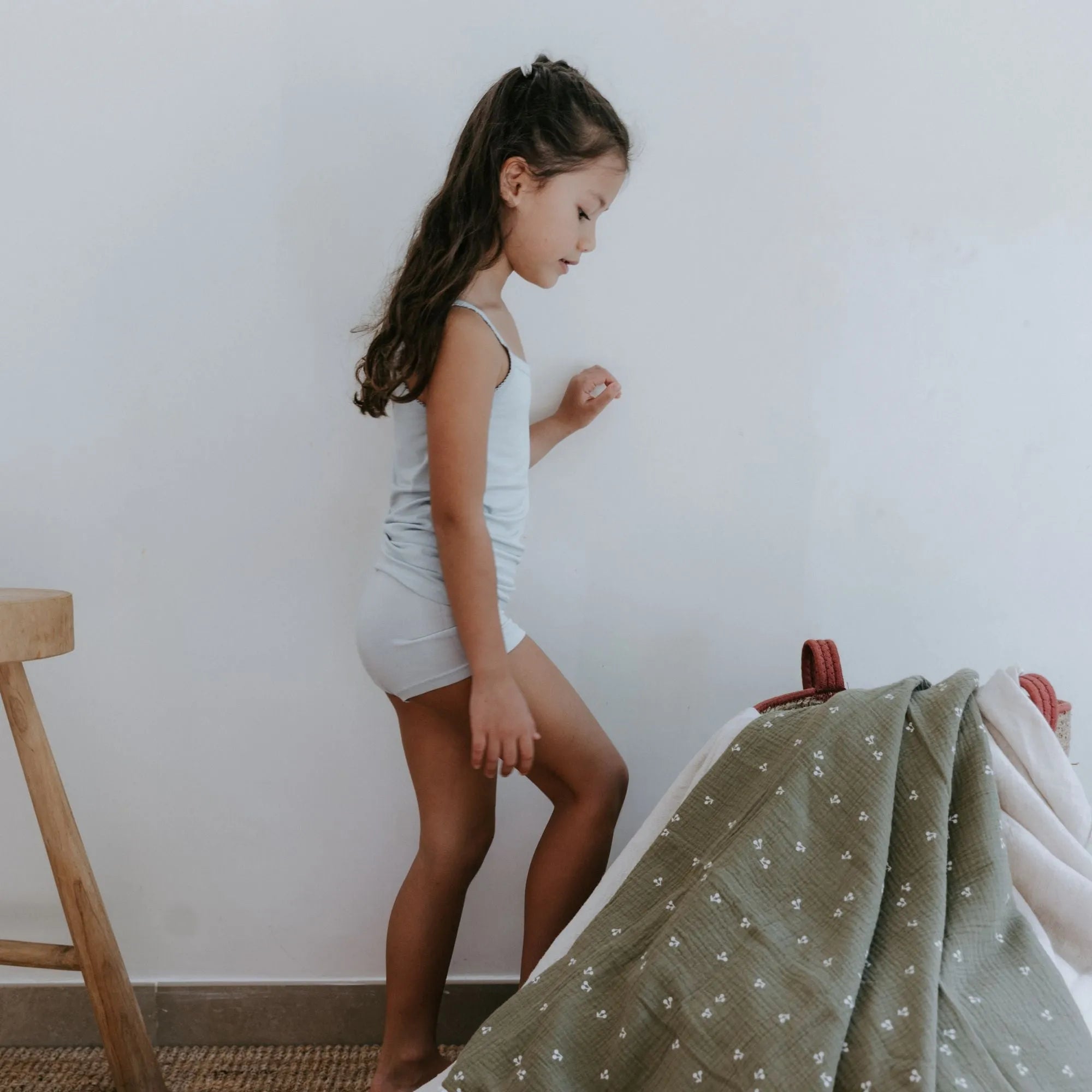 Teen Girls' Wedgie-Free Full Coverage Shorties - Set of 2