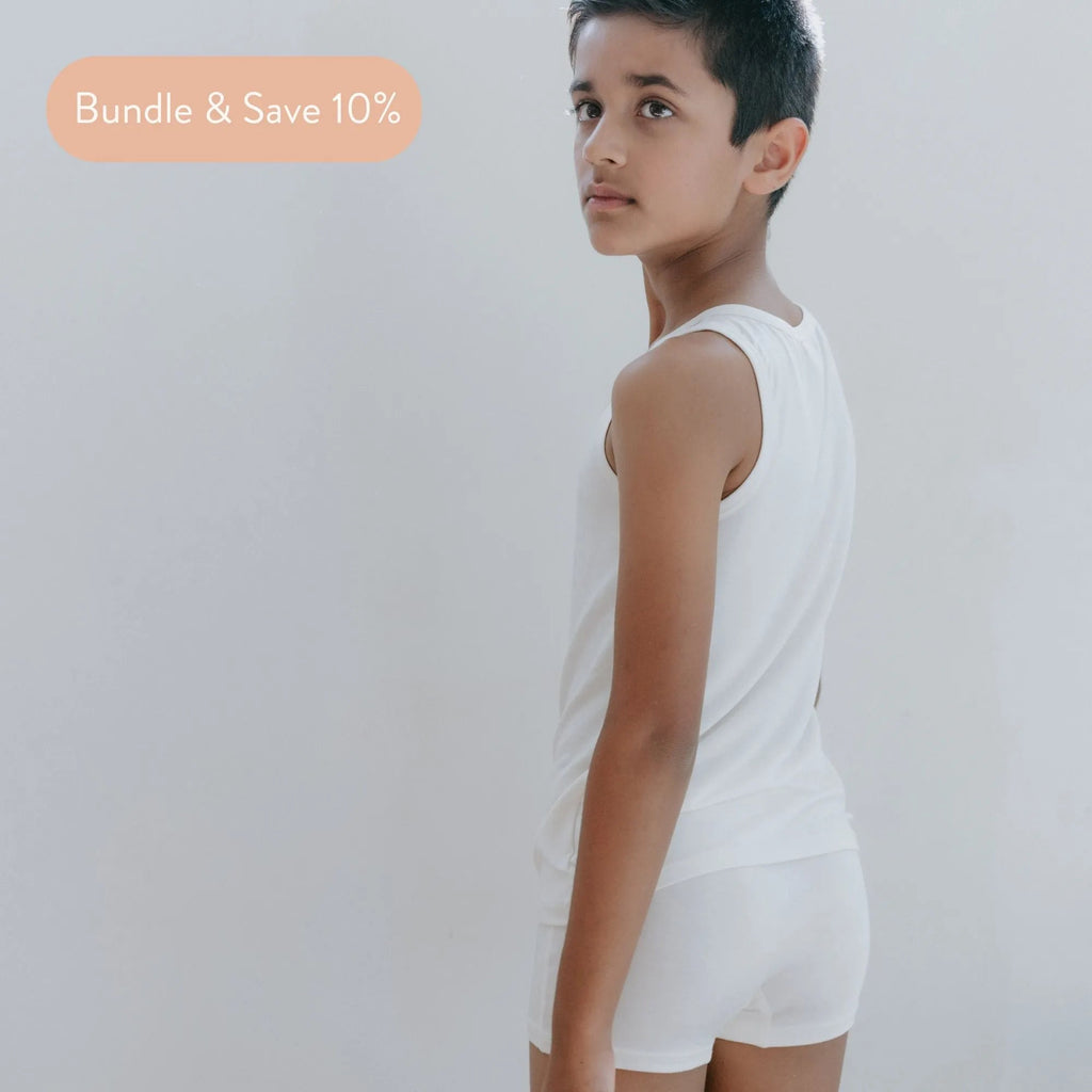 Teens' TENCELâ„?Micro Modal Ultra Soft Tank Tops - Set of 2