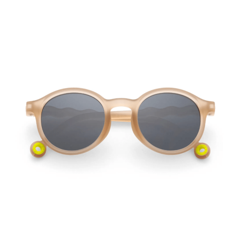 Junior+ Oval Sunglasses - Sand Beige
