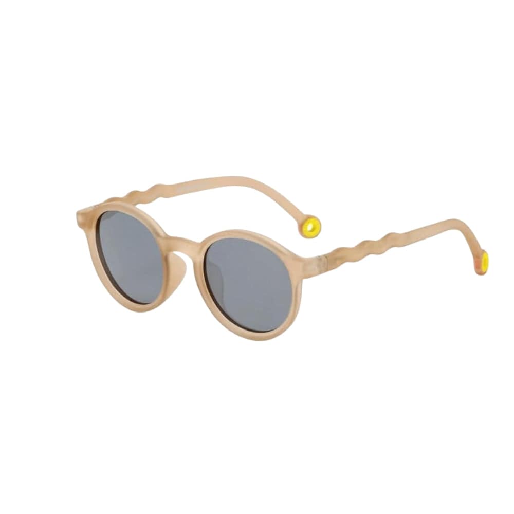 Junior+ Oval Sunglasses - Sand Beige