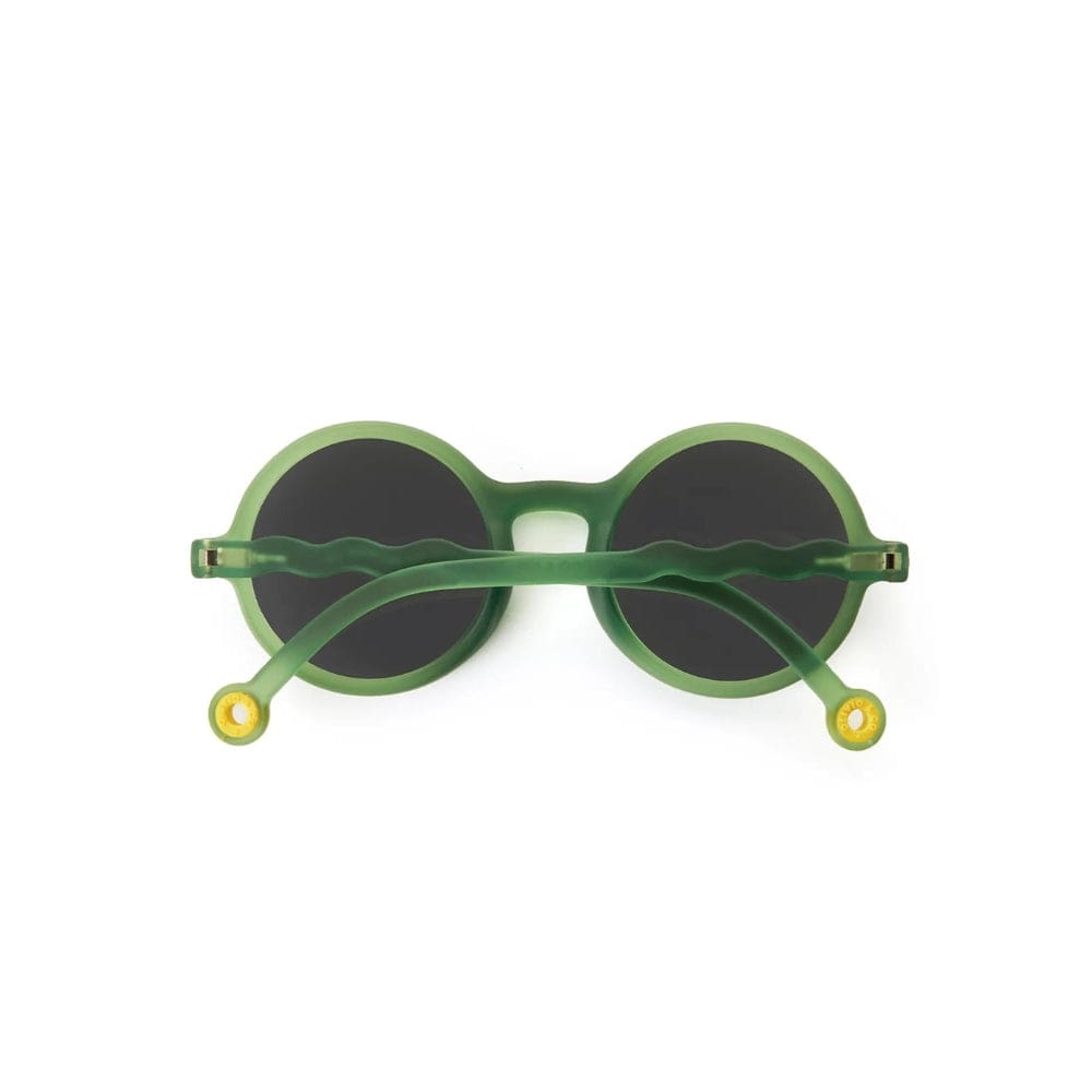 Junior Round Sunglasses - Olive Green