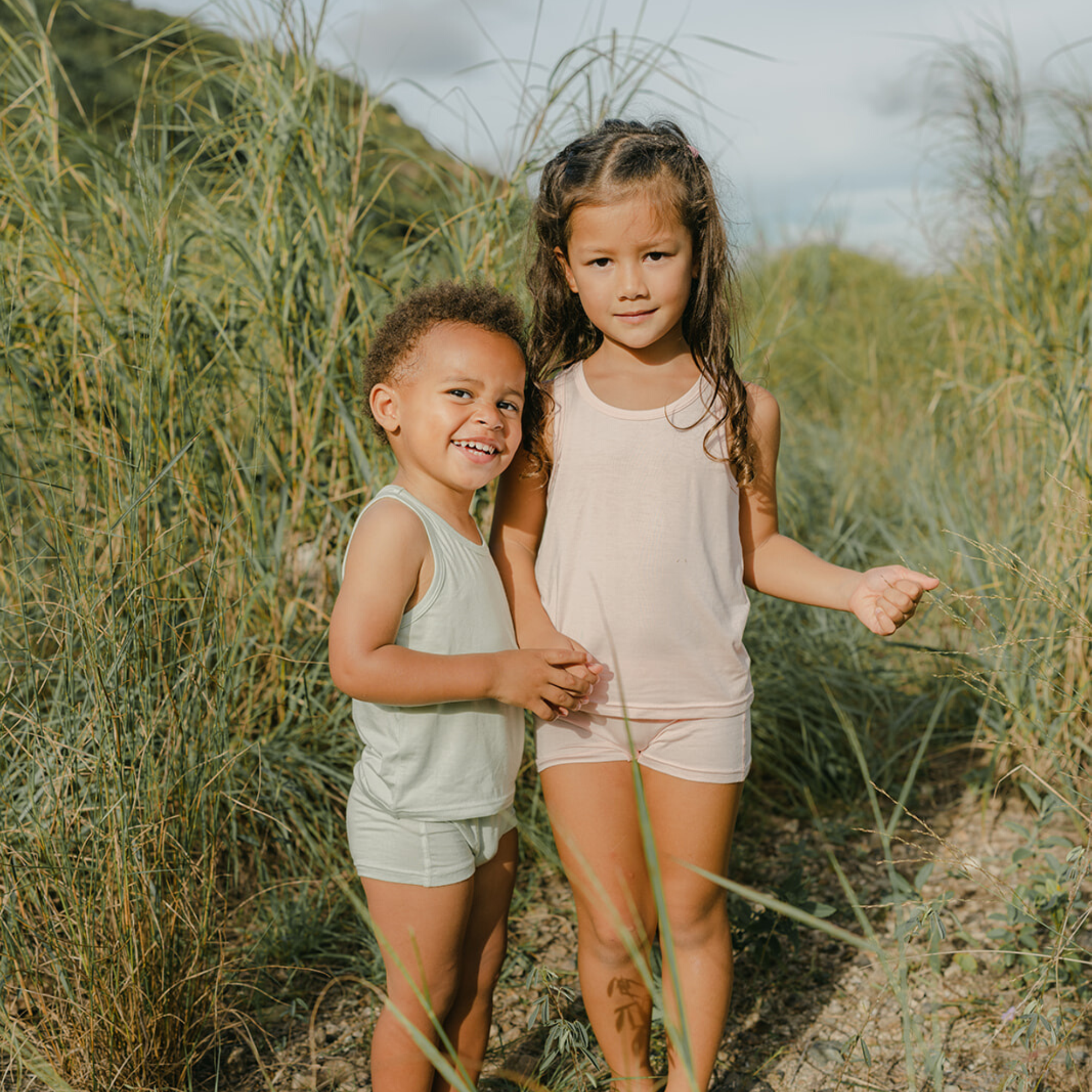 Kids' TENCELâ„?Micro Modal Ultra Soft Tank Tops - Set of 2