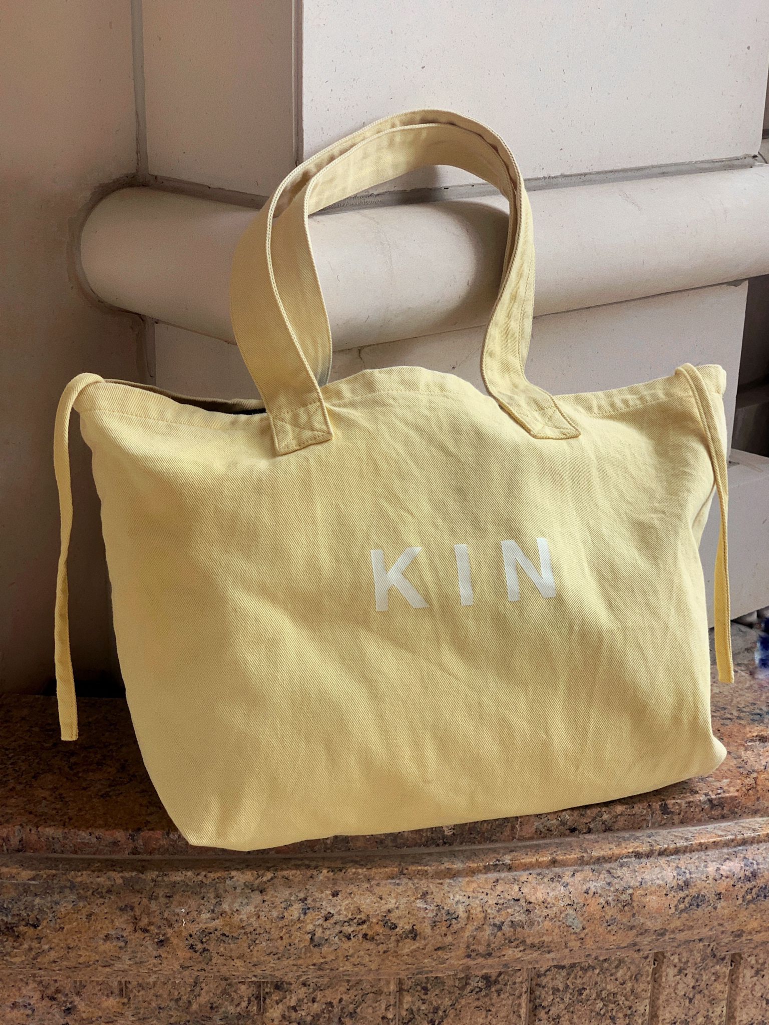 Yellow Tote Bag