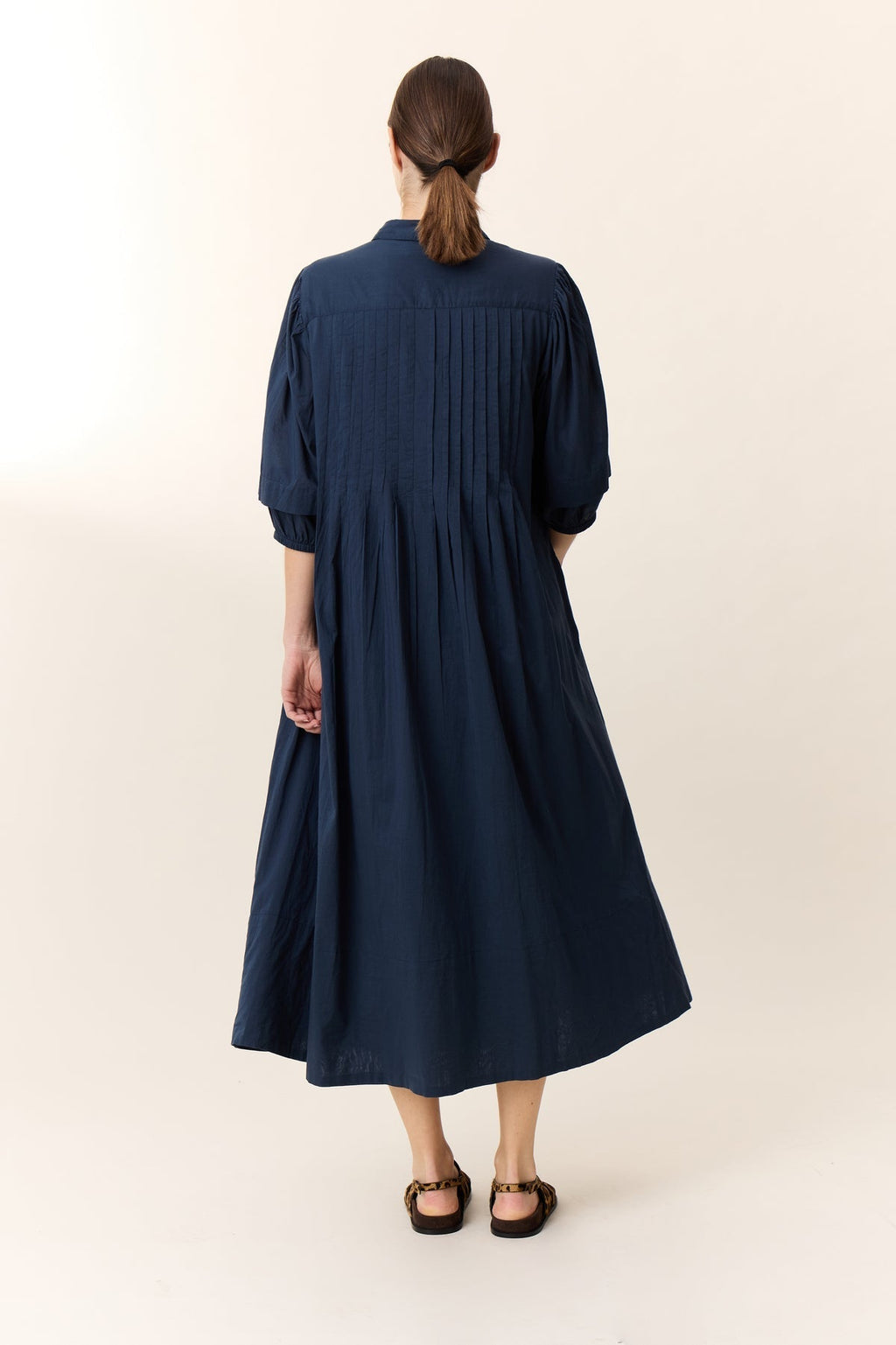 Dress Roca Tc160 Roca Tc160 Pleat Black-Iris