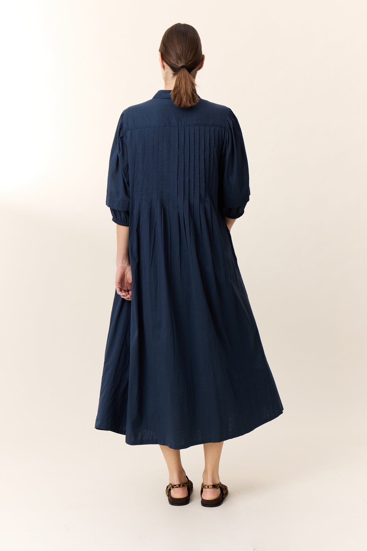 Dress Roca Tc160 Roca Tc160 Pleat Black-Iris