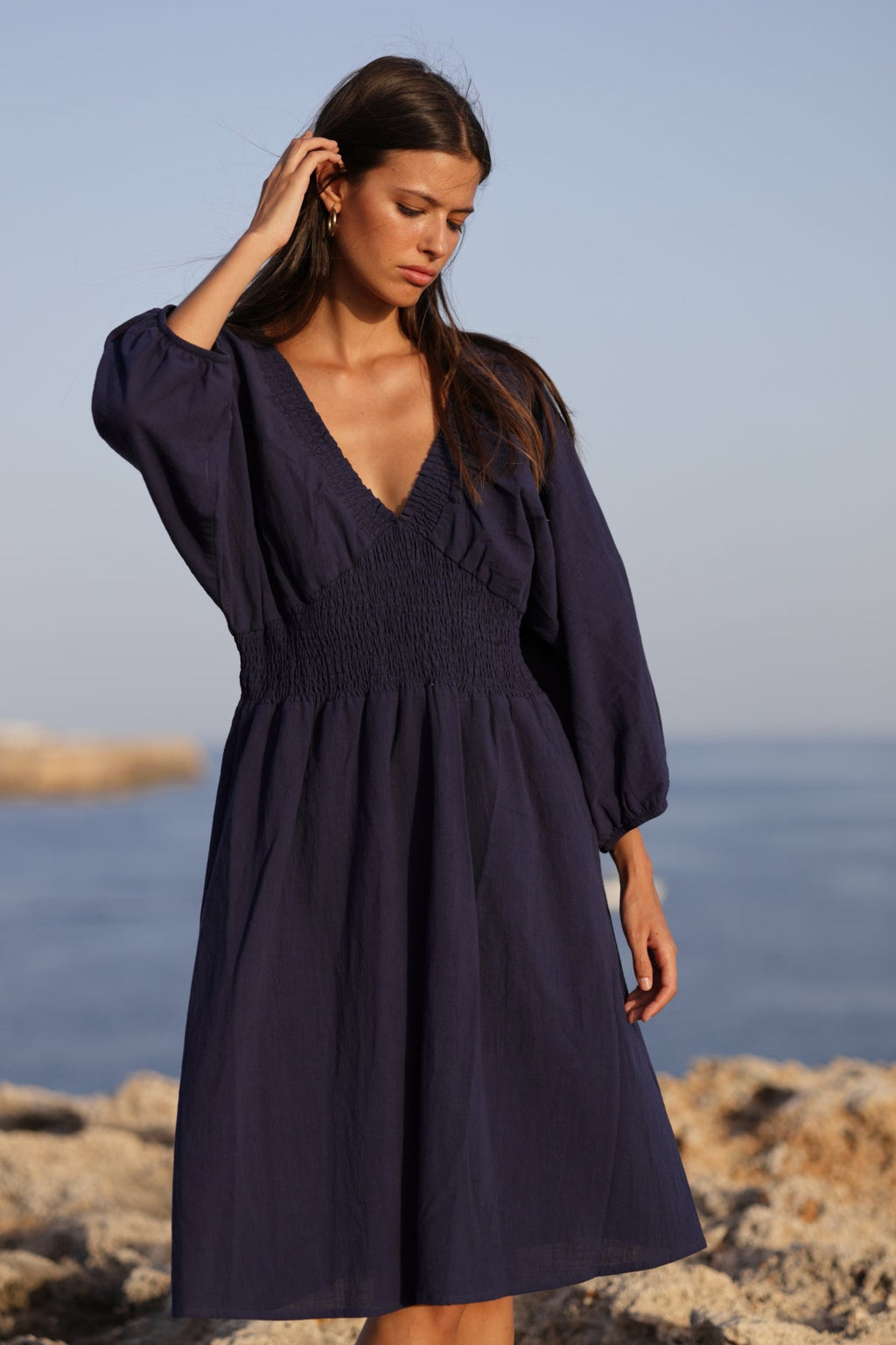 Dress Edith Athenas Sl701 Aqua